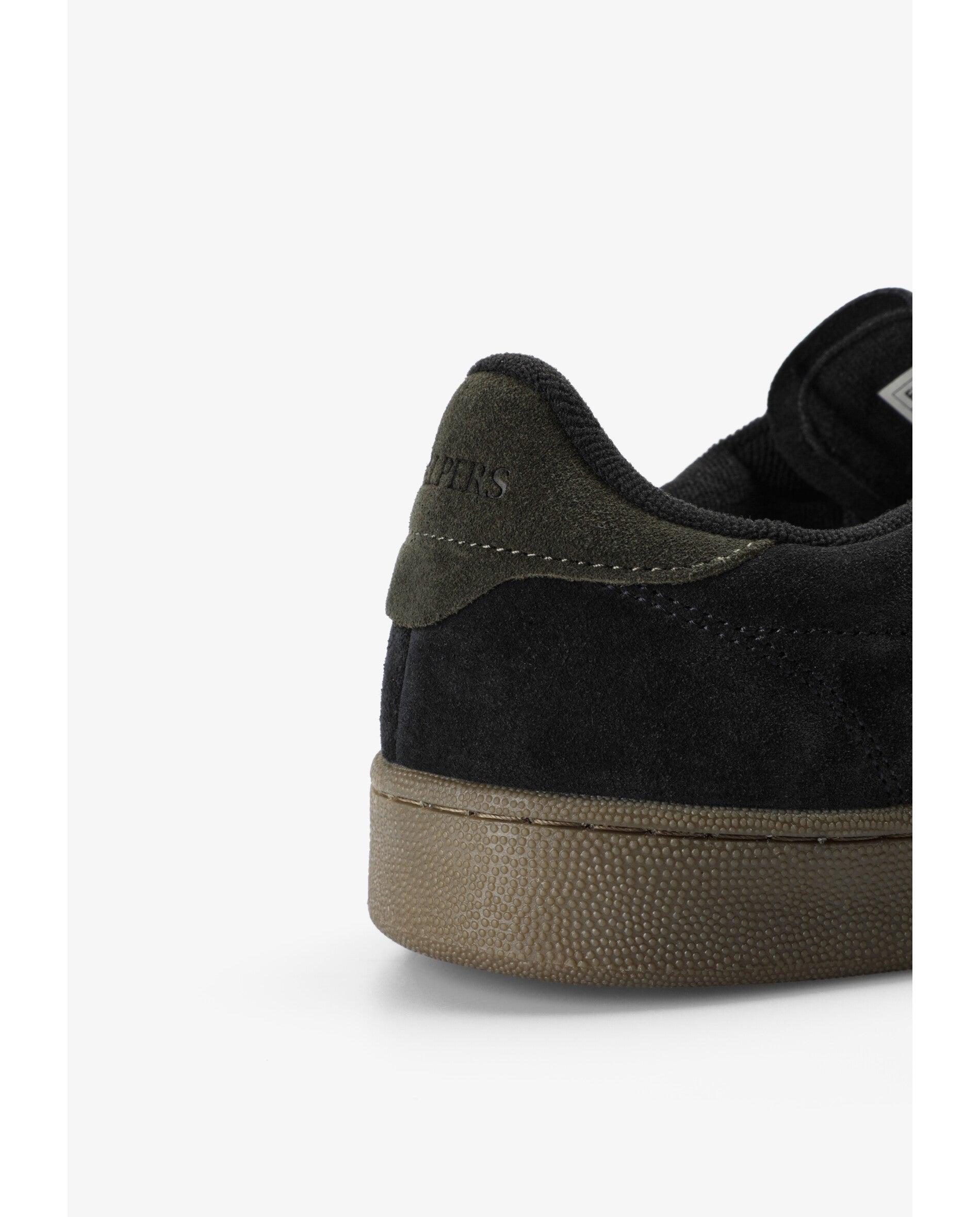 Deportivas de hombre de ante con cierre de cordones - Scalpers - Antracita Antracita-7