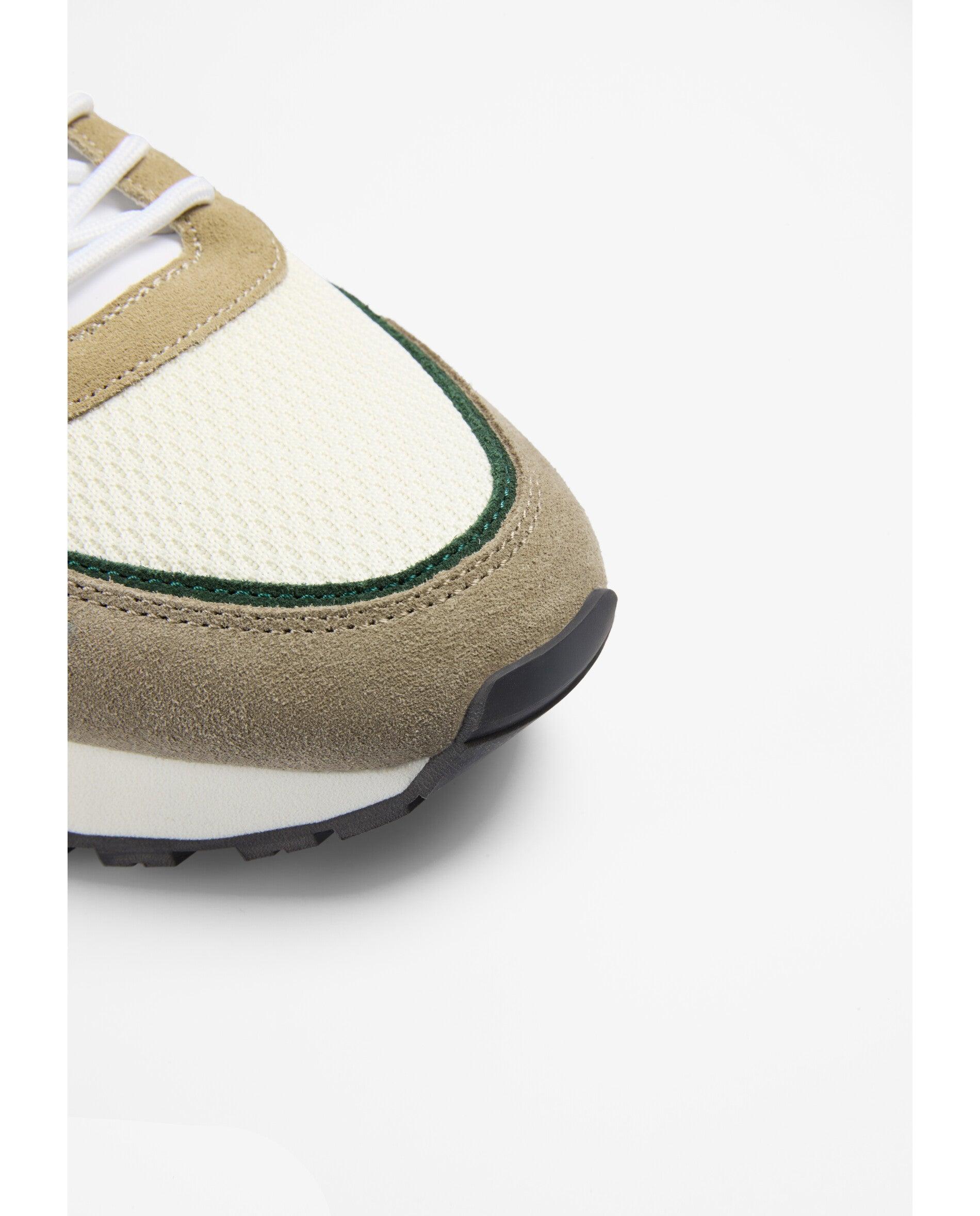 Zapatillas retro de hombre combinadas con suela dentada - Scalpers - Verde oscuro Verde oscuro-5