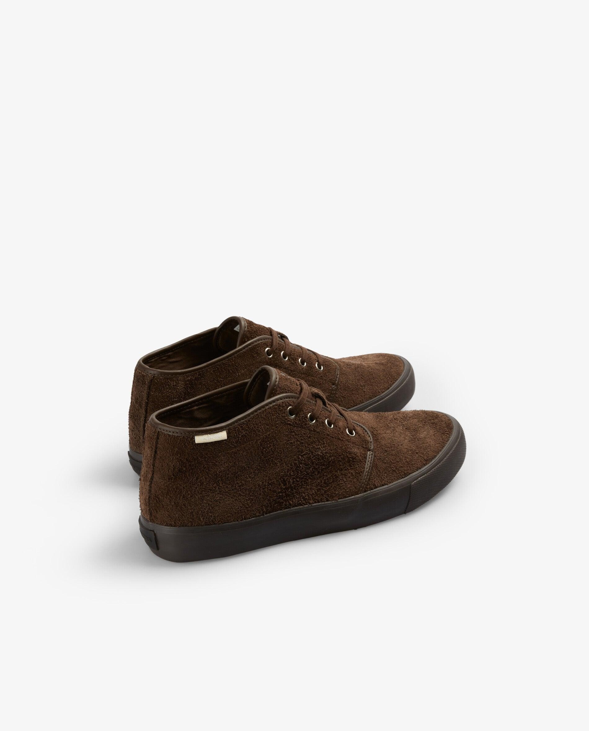 Botas de hombre de ante - Scalpers - Marrón Marrón-2