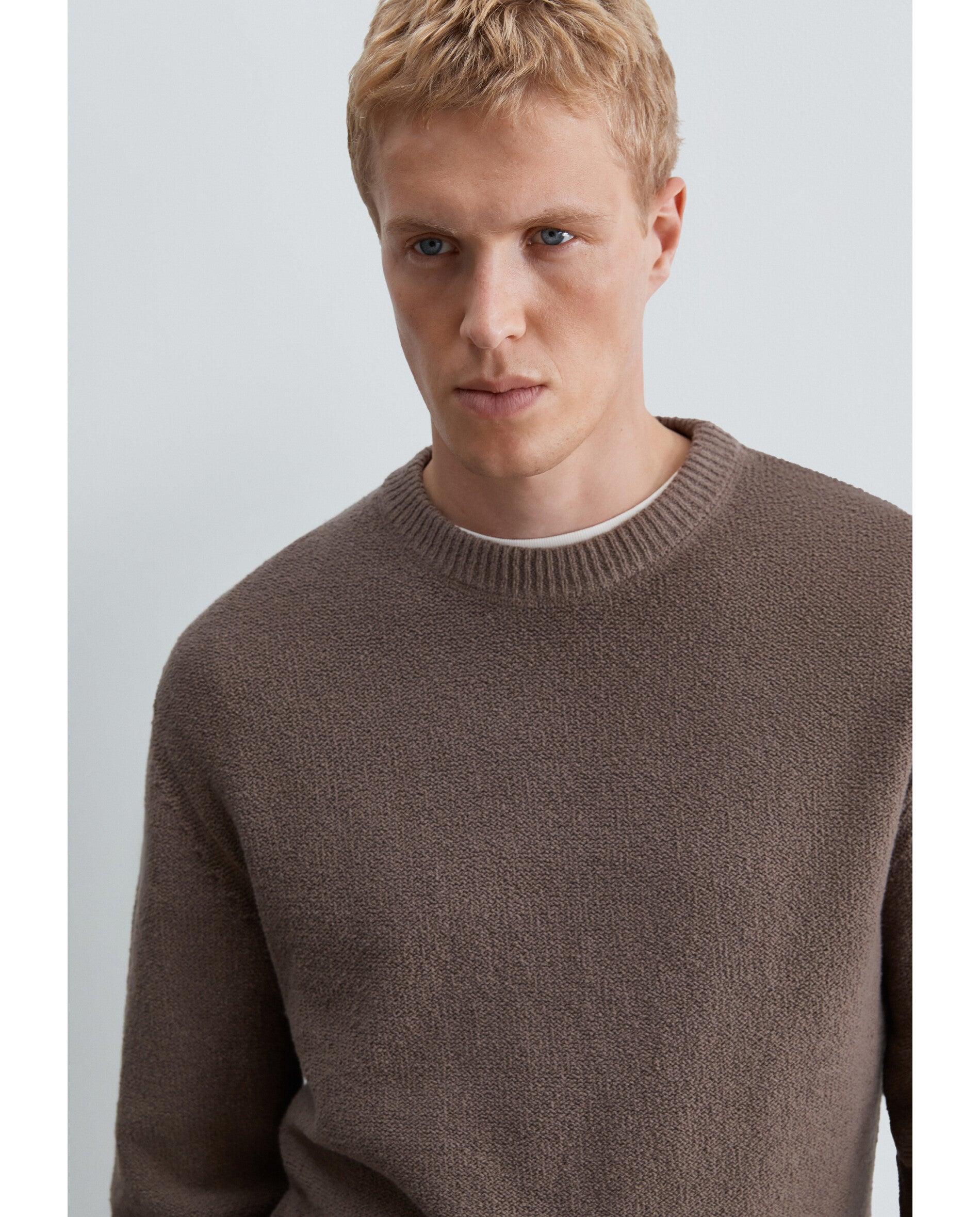 Jersey de hombre con cuello redondo y acabado texturizado - Scalpers - Acacia Acacia-5