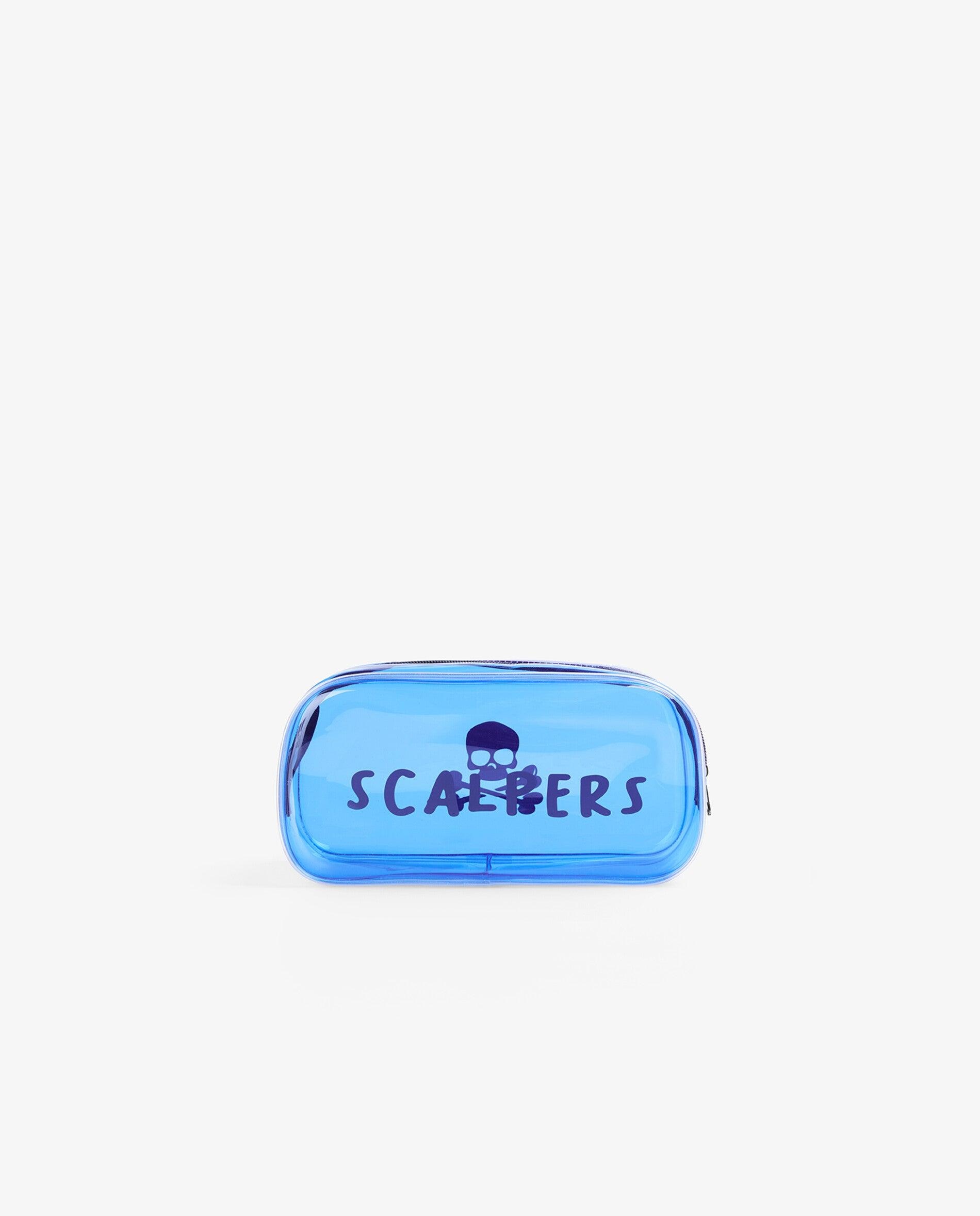 Neceser de niño transparente con cremallera - Scalpers - Navy Navy-1