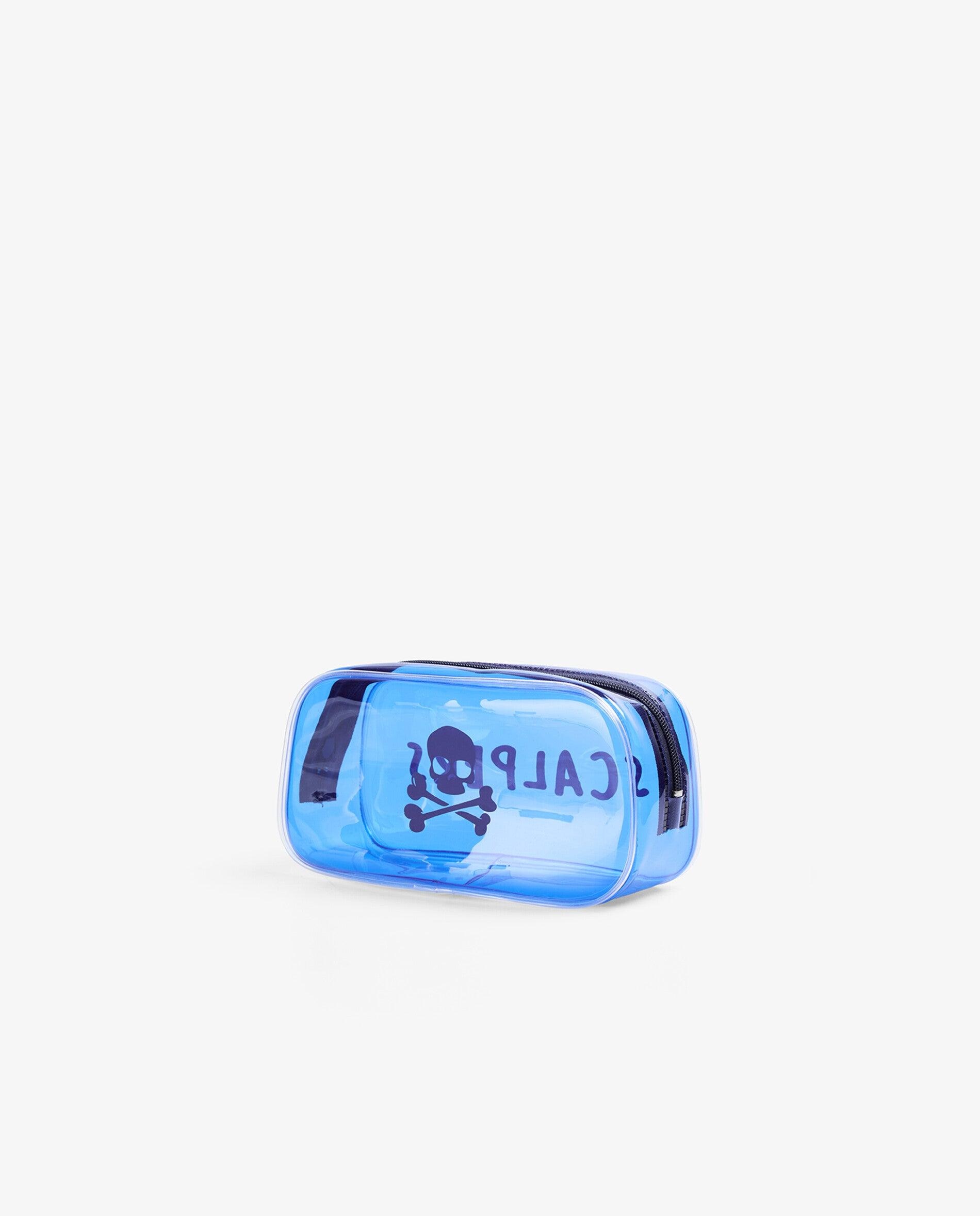 Neceser de niño transparente con cremallera - Scalpers - Navy Navy-3