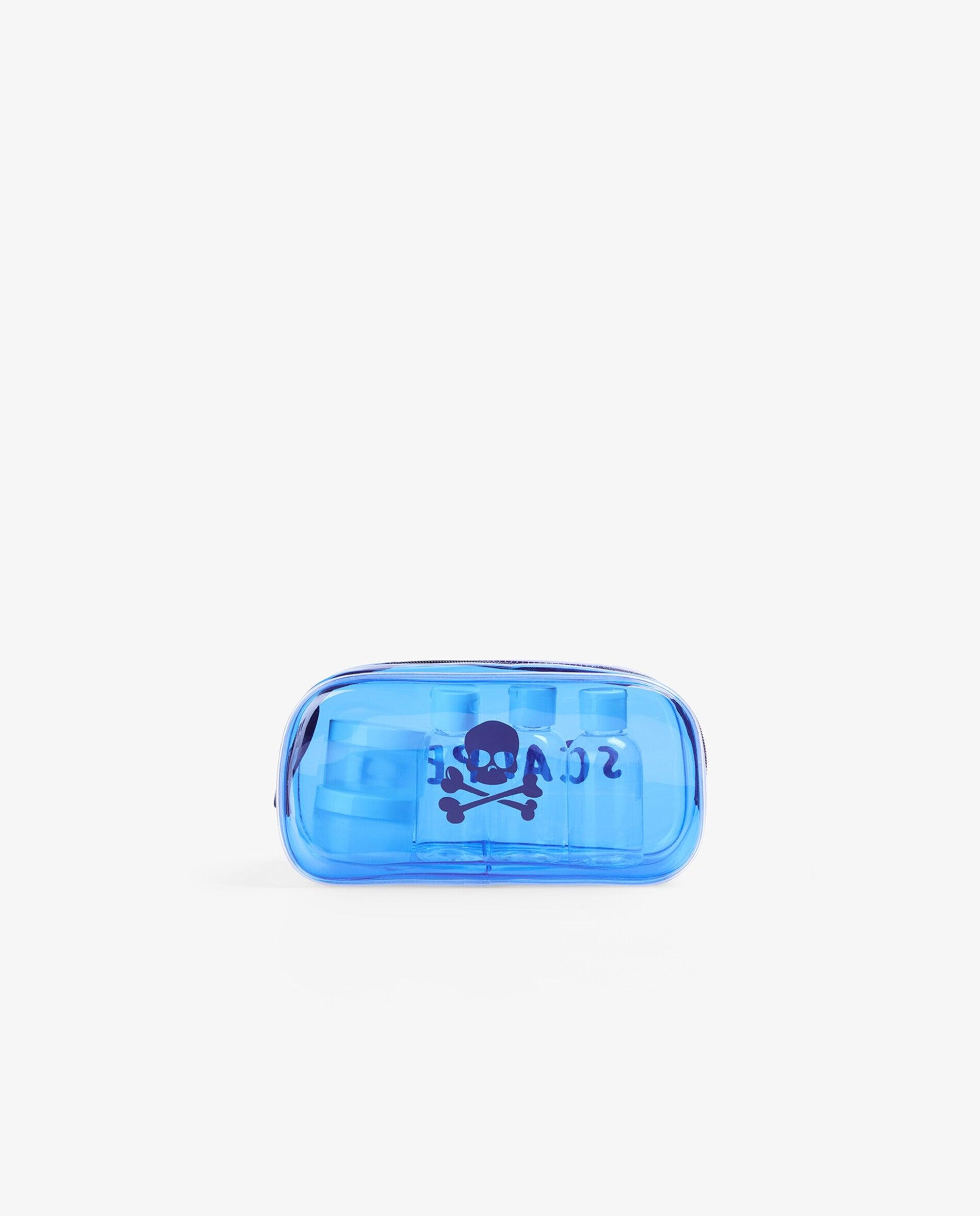 Neceser de niño transparente con cremallera - Scalpers - Navy Navy-2