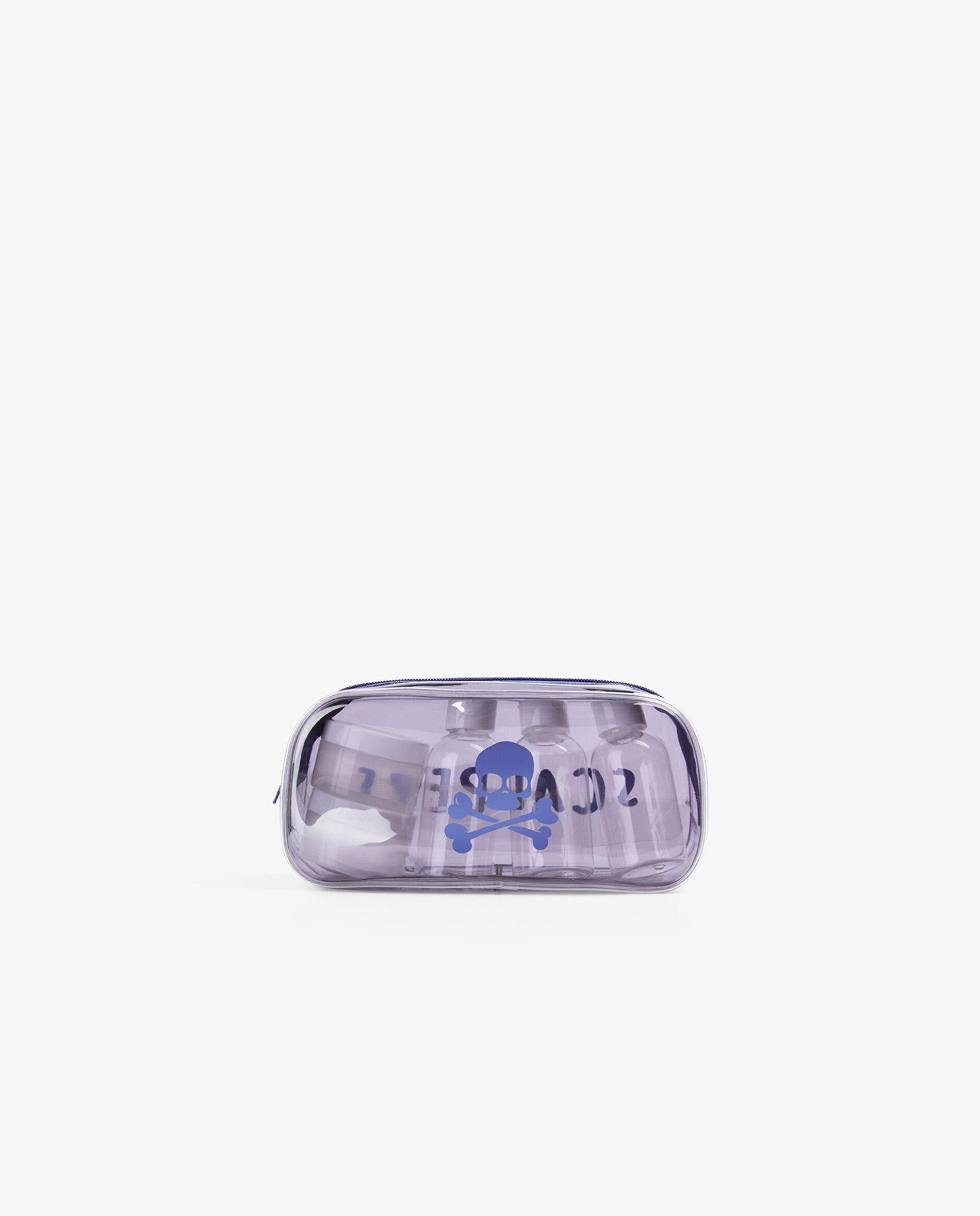 Neceser de niño transparente con cremallera - Scalpers - Gris Gris-2