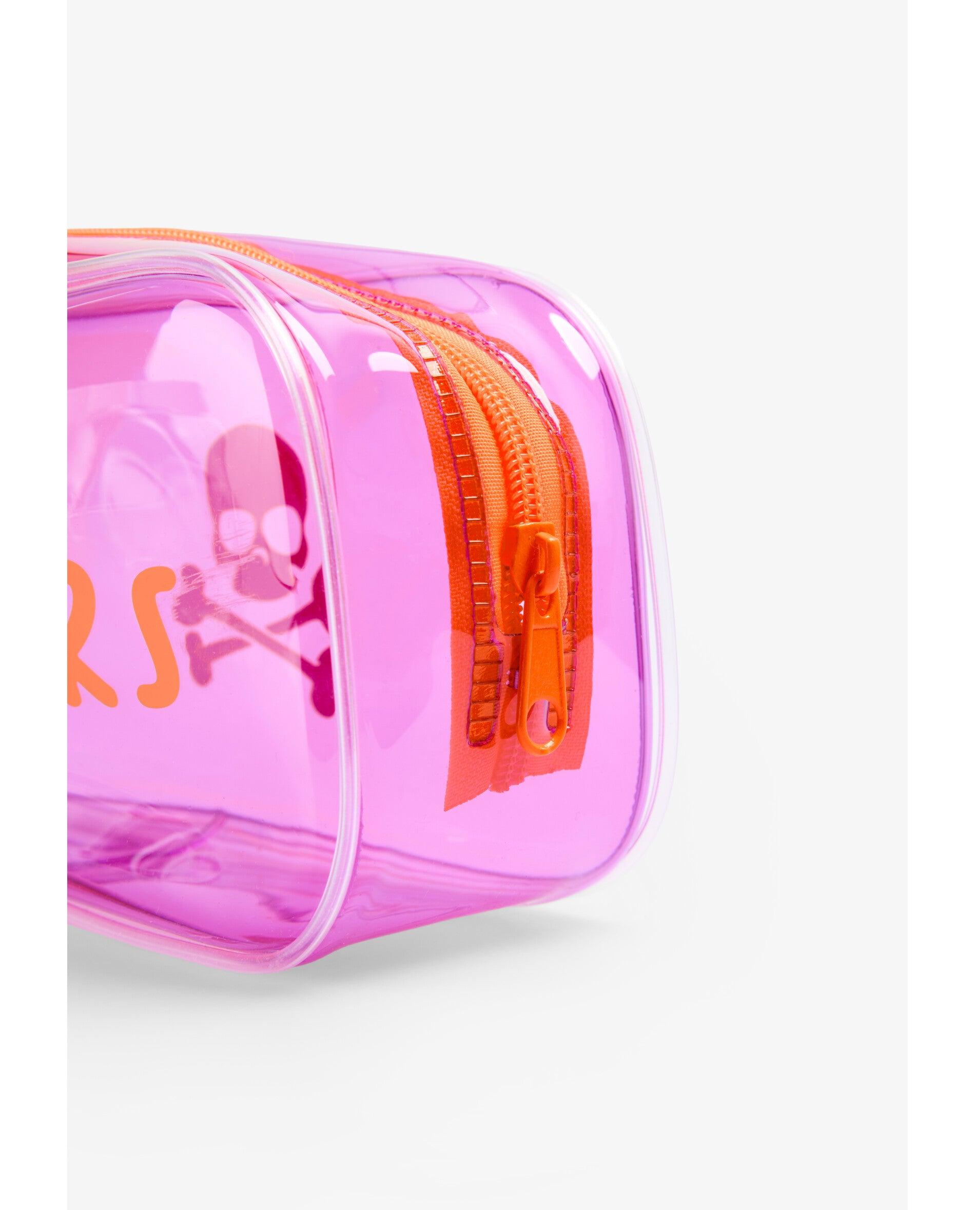 Neceser de niña transparente con cremallera - Scalpers - Purpura Purpura-7