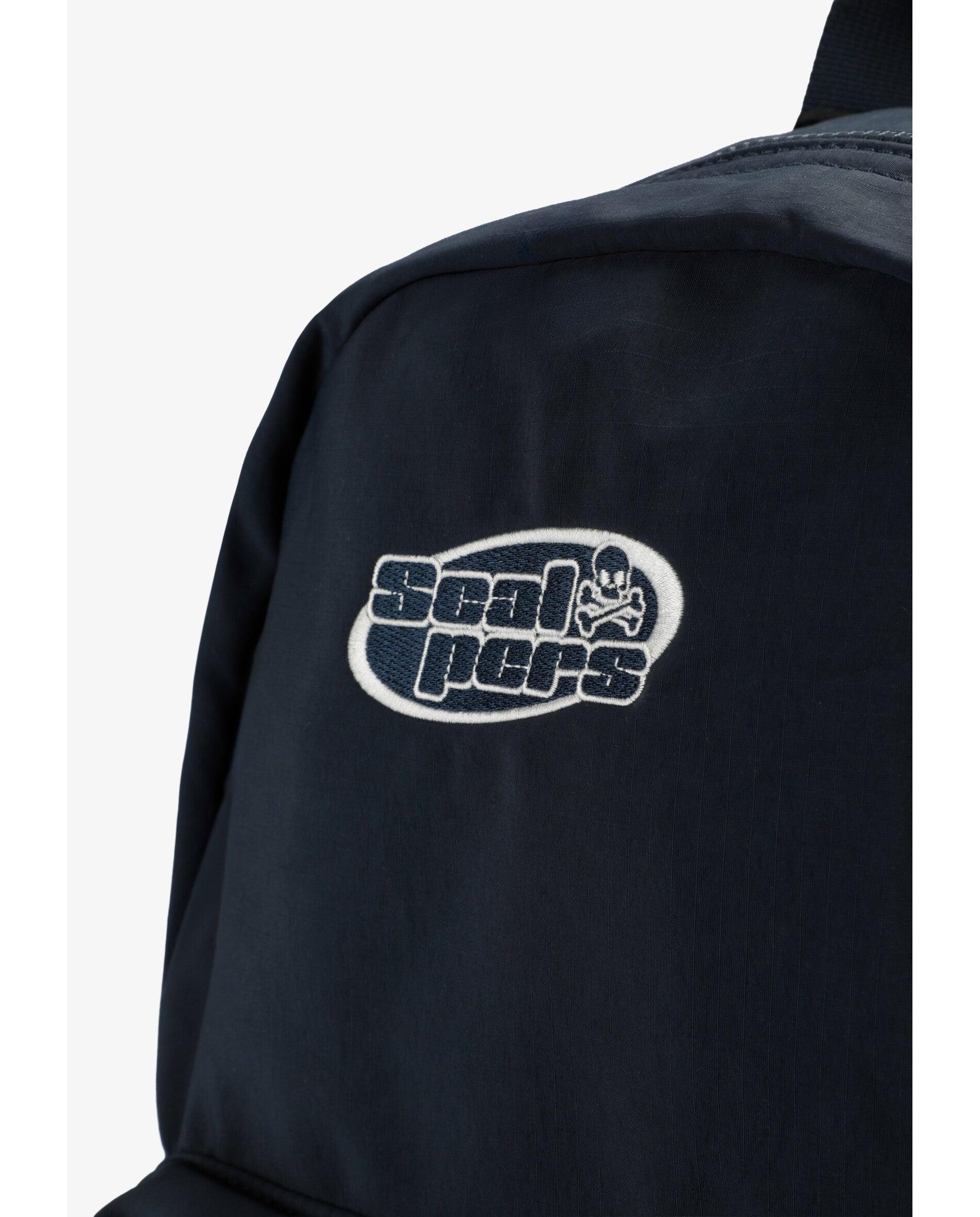 Mochila de niño en tejido resistente con bolsillo delantero - Scalpers - Navy Navy-4