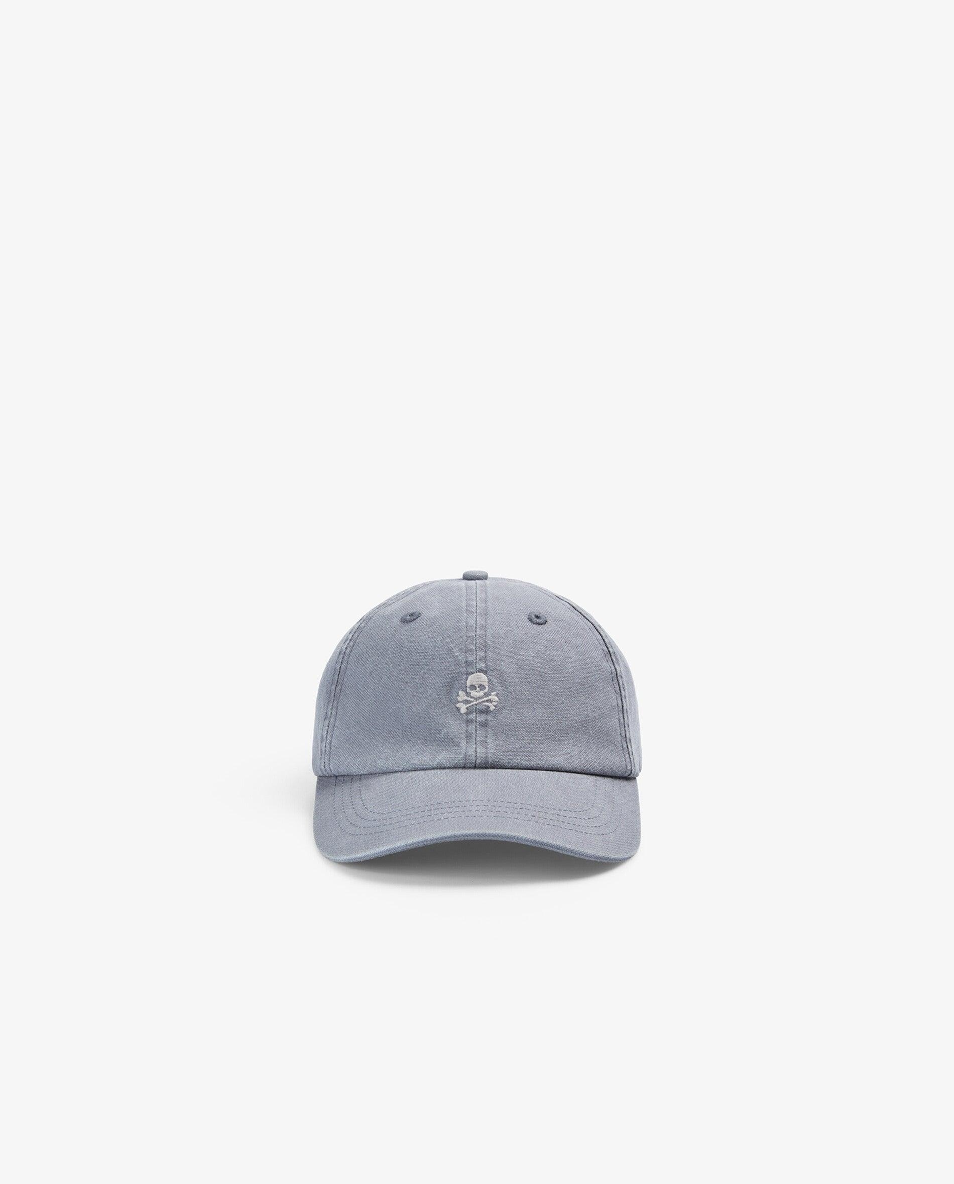 Gorra de niño ajustable con calavera bordada - Scalpers - Índigo Índigo-3