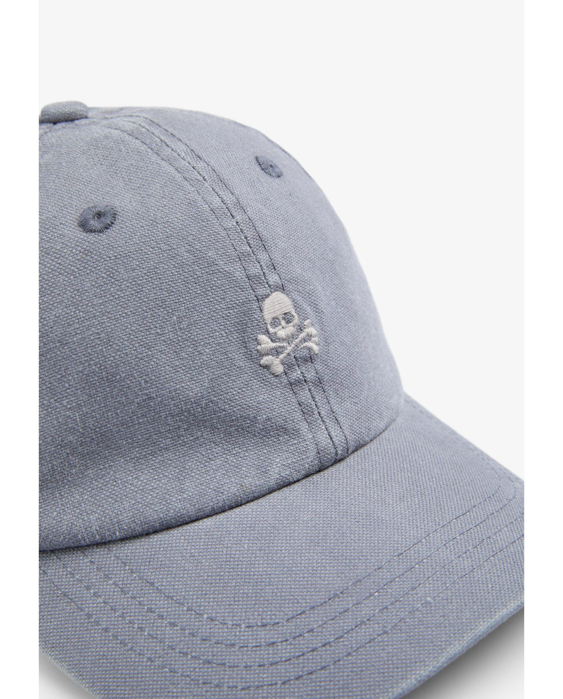 Gorra de niño ajustable con calavera bordada - Scalpers - Índigo Índigo-2