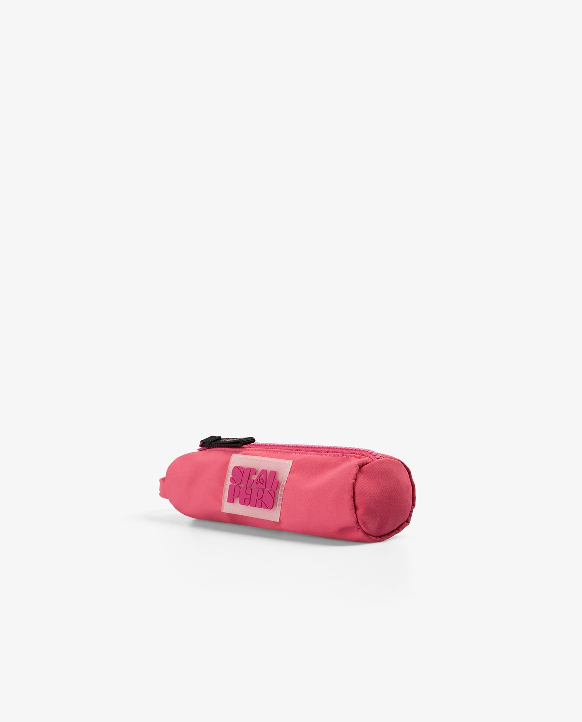 Imagen 3 de Estuche de niña con cremallera y asa lateral - Scalpers - Rosa Rosa