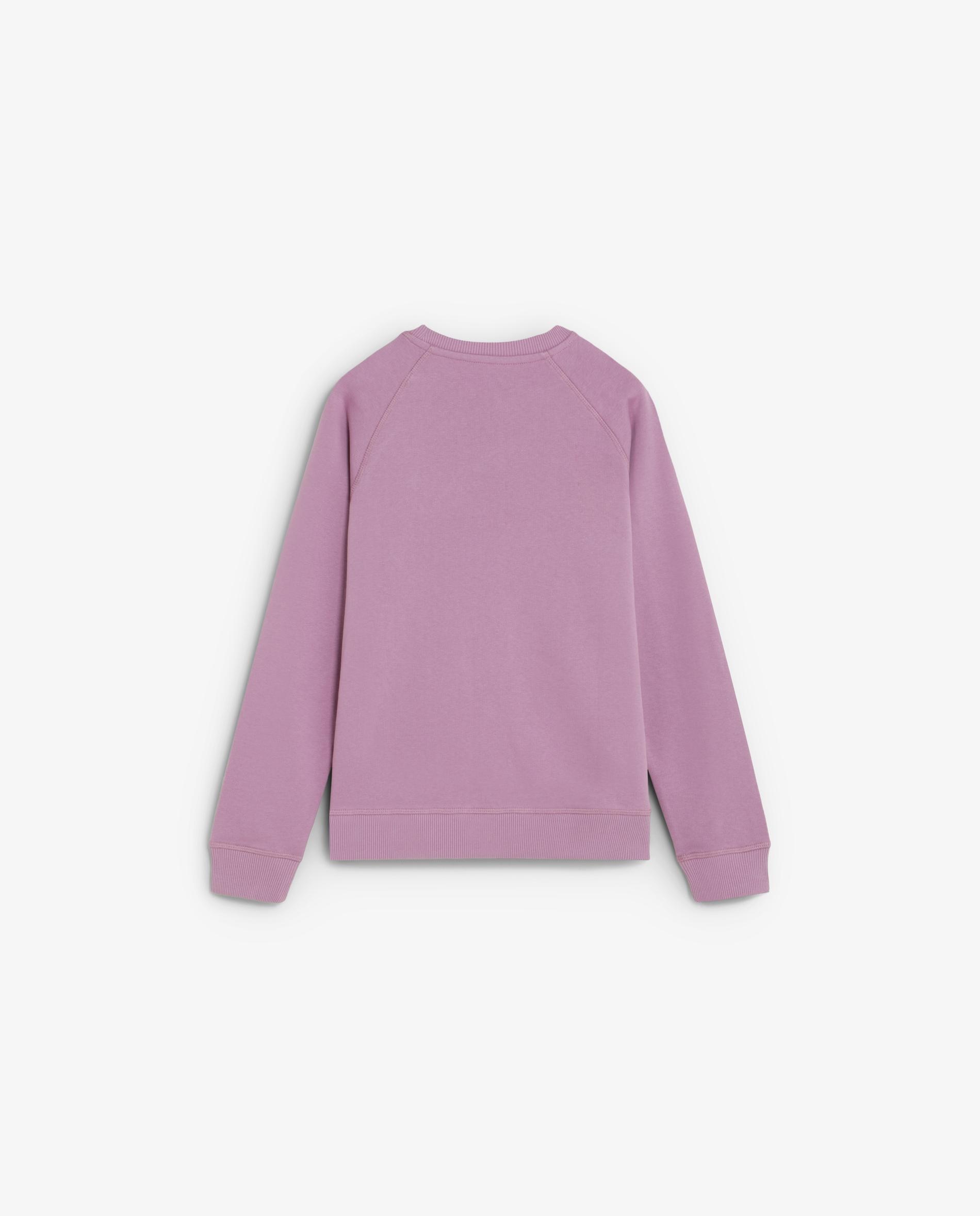 Sudadera de niña regular fit con calavera frontal - Scalpers - Lila Lila-2