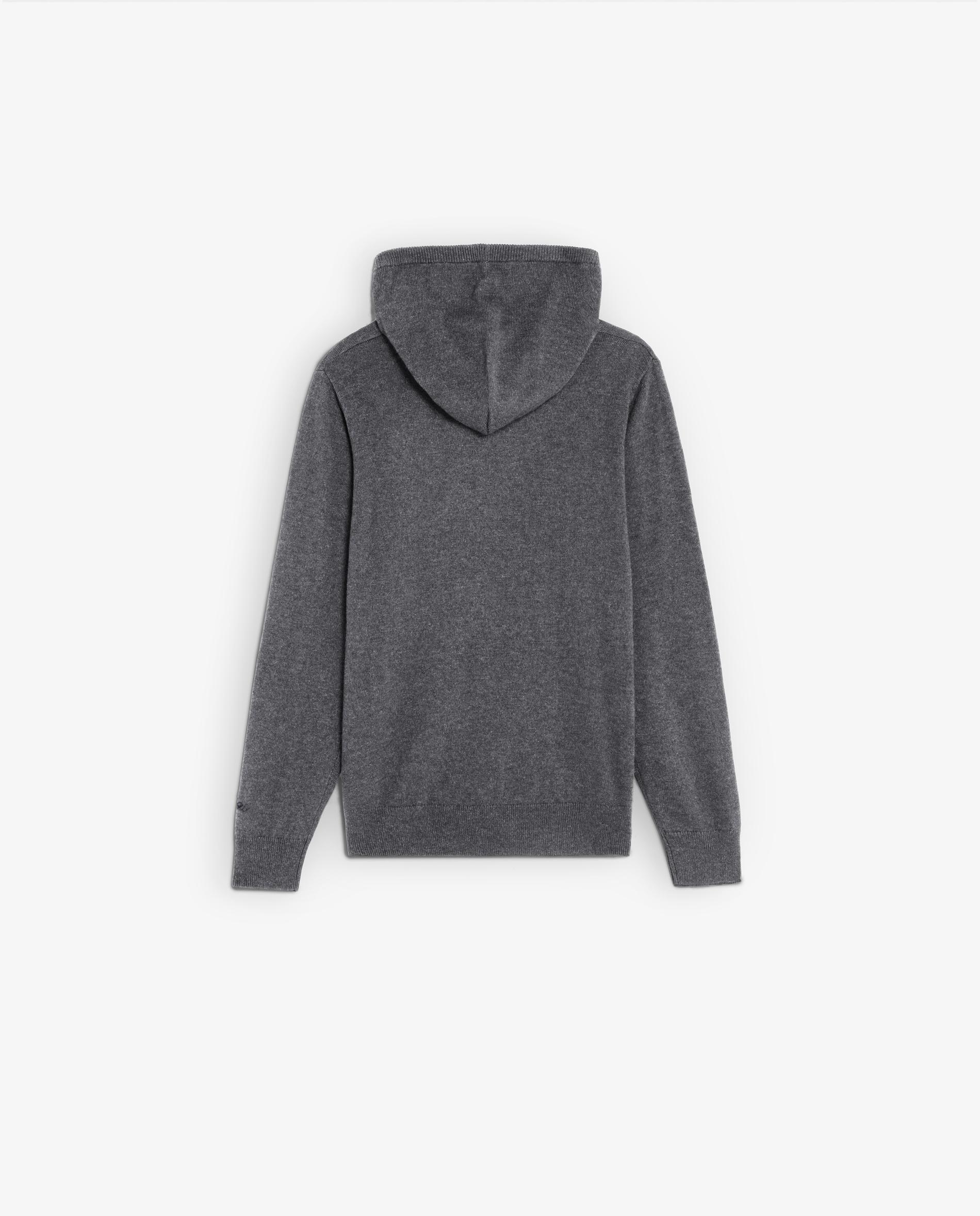 Jersey de niño de punto fino con capucha - Scalpers - Gris oscuro Gris oscuro-2