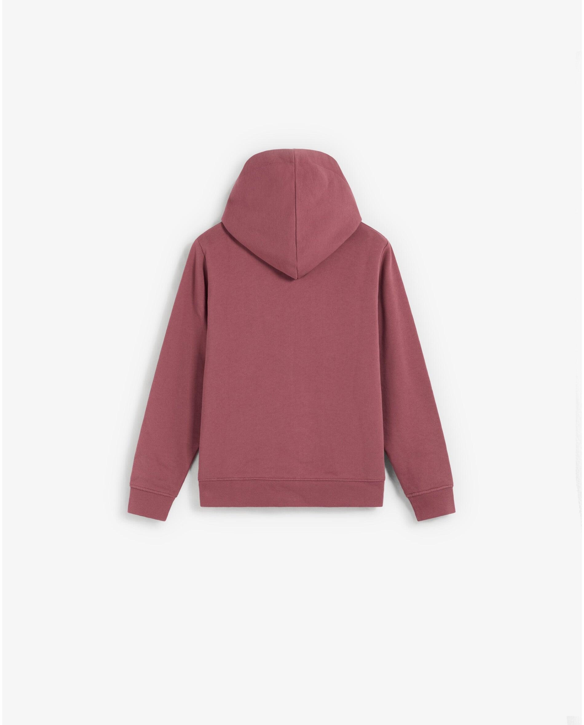 Sudadera con capucha de niño con logo frontal en relieve - Scalpers - Burdeos Burdeos-2