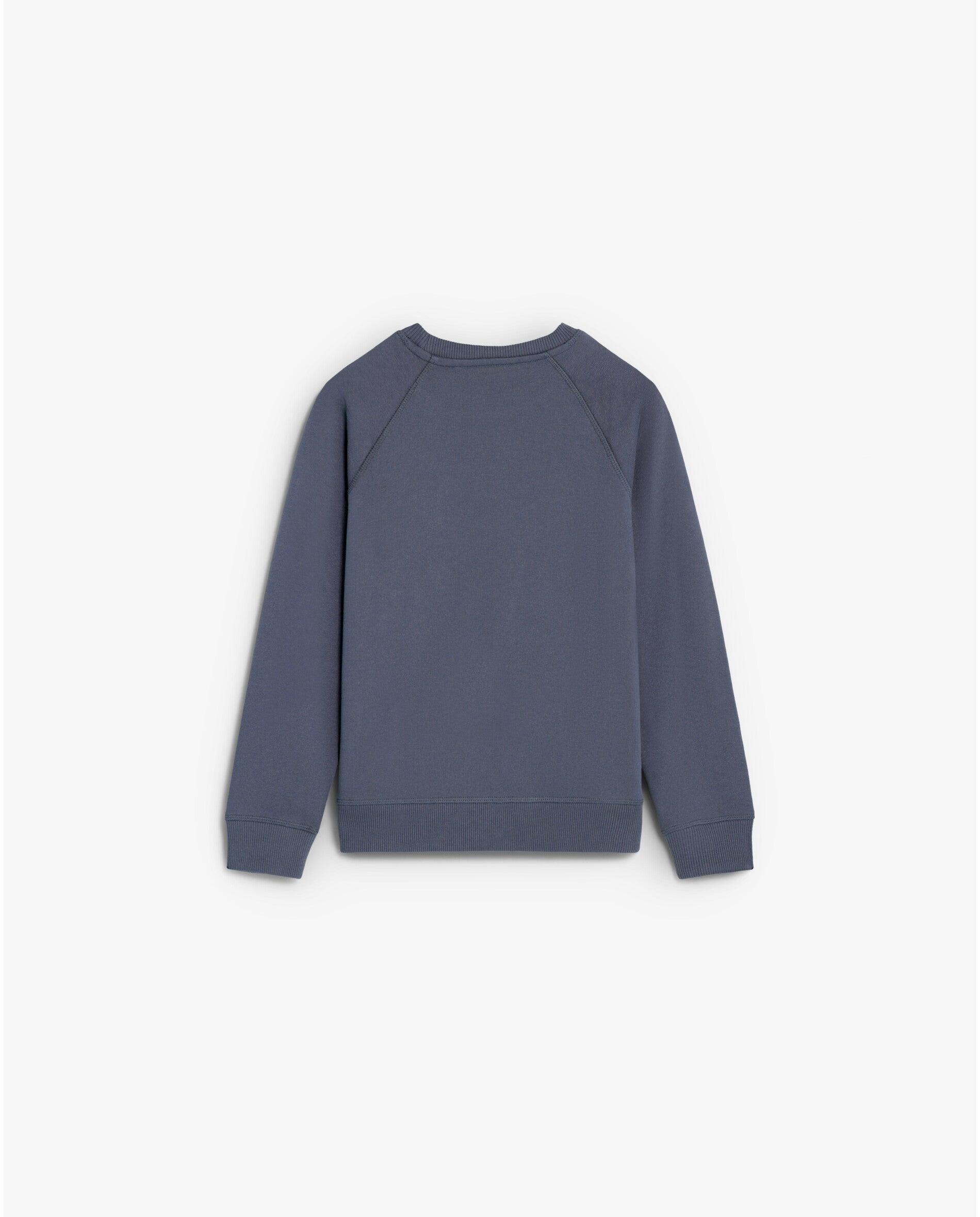 Sudadera de niño con cuello redondo y parche frontal en forma de calavera - Scalpers - Navy Navy-2
