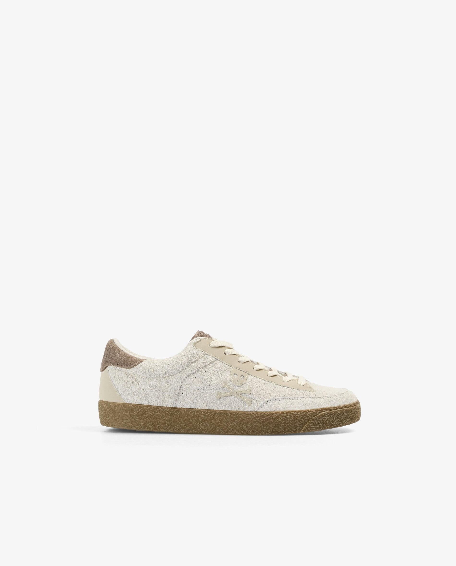 Zapatillas de hombre bajas clásicas de ante - Scalpers - Gris claro Gris claro-1