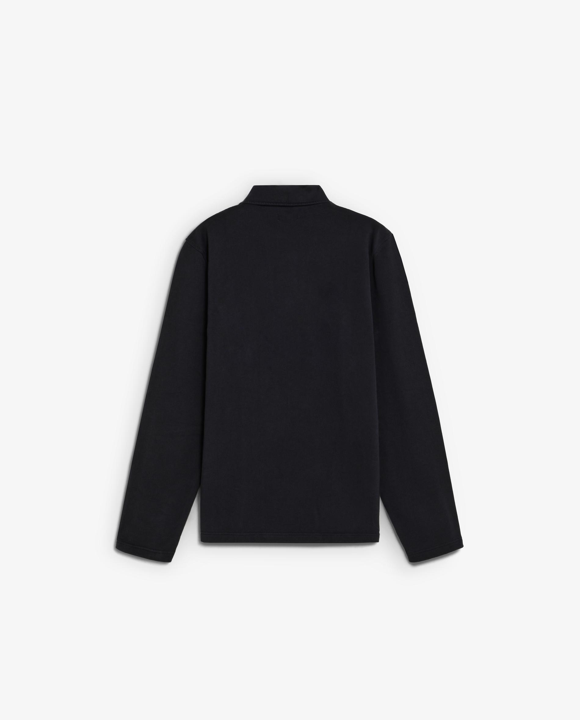 Sudadera de hombre regular fit con cuello polo - Scalpers - Azul marino Azul marino-2