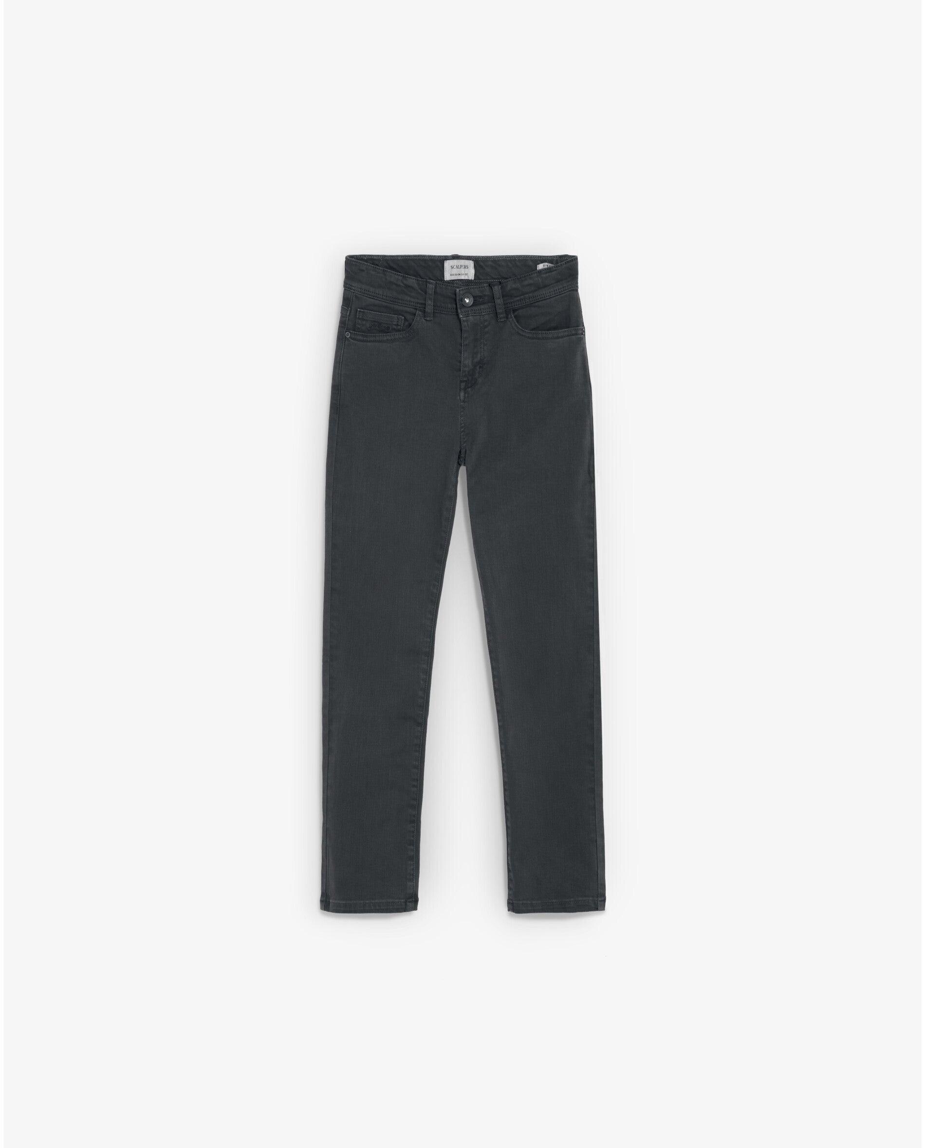 Vaquero de niño slim fit cinco bolsillos con trabillas - Scalpers - Navy Navy-1