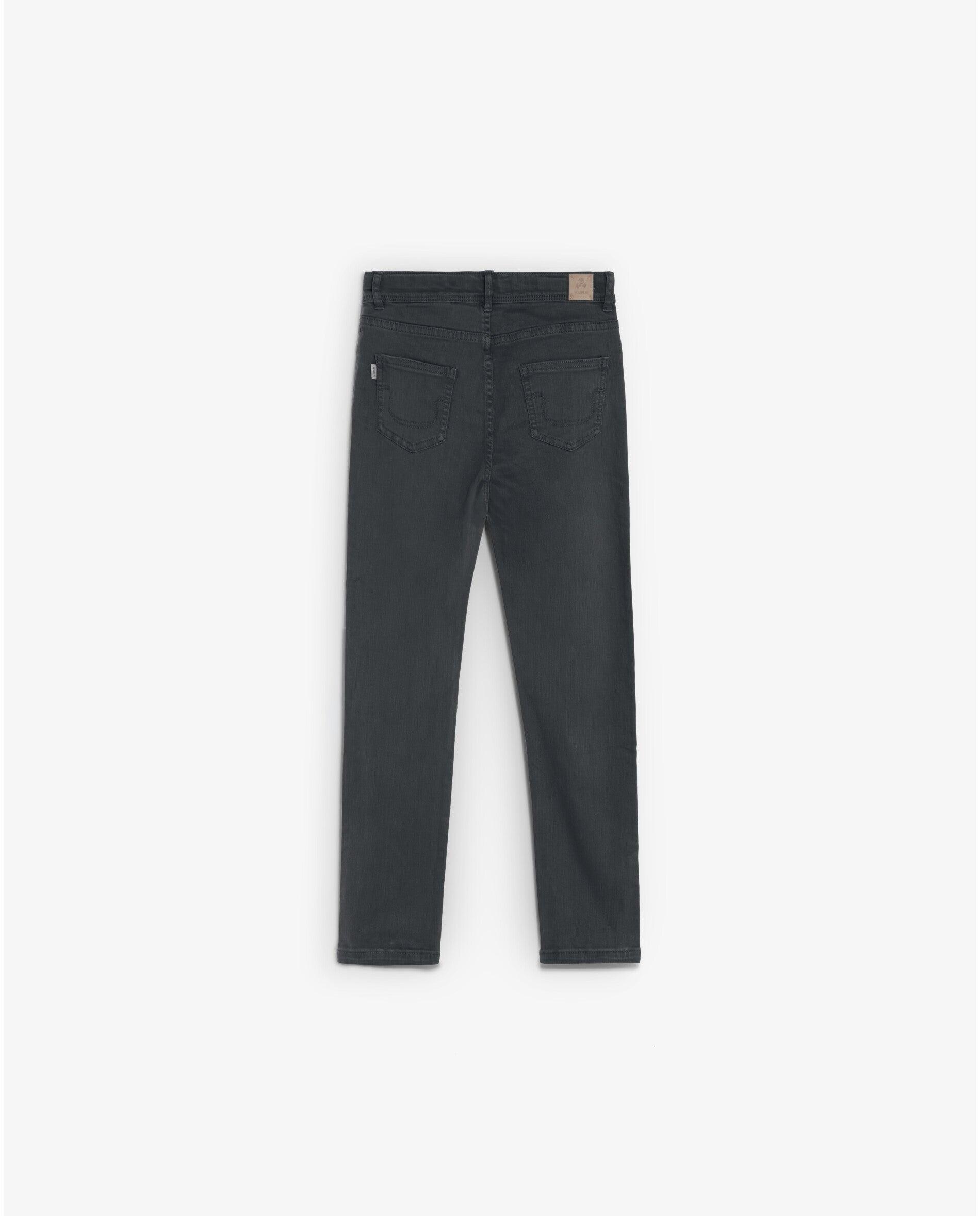 Vaquero de niño slim fit cinco bolsillos con trabillas - Scalpers - Navy Navy-2