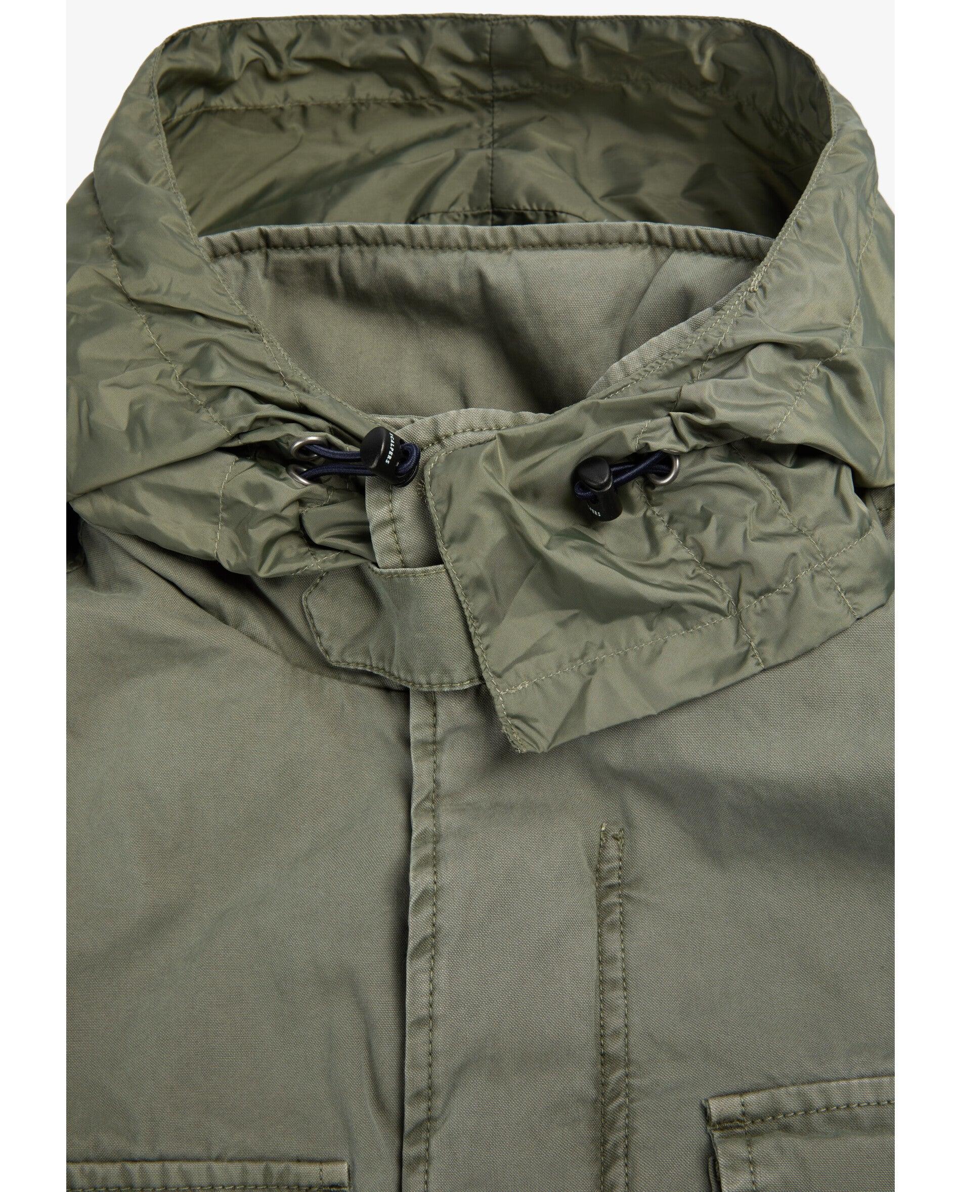Chaqueta de hombre militar con cuello alto - Scalpers - Caribe Caribe-4