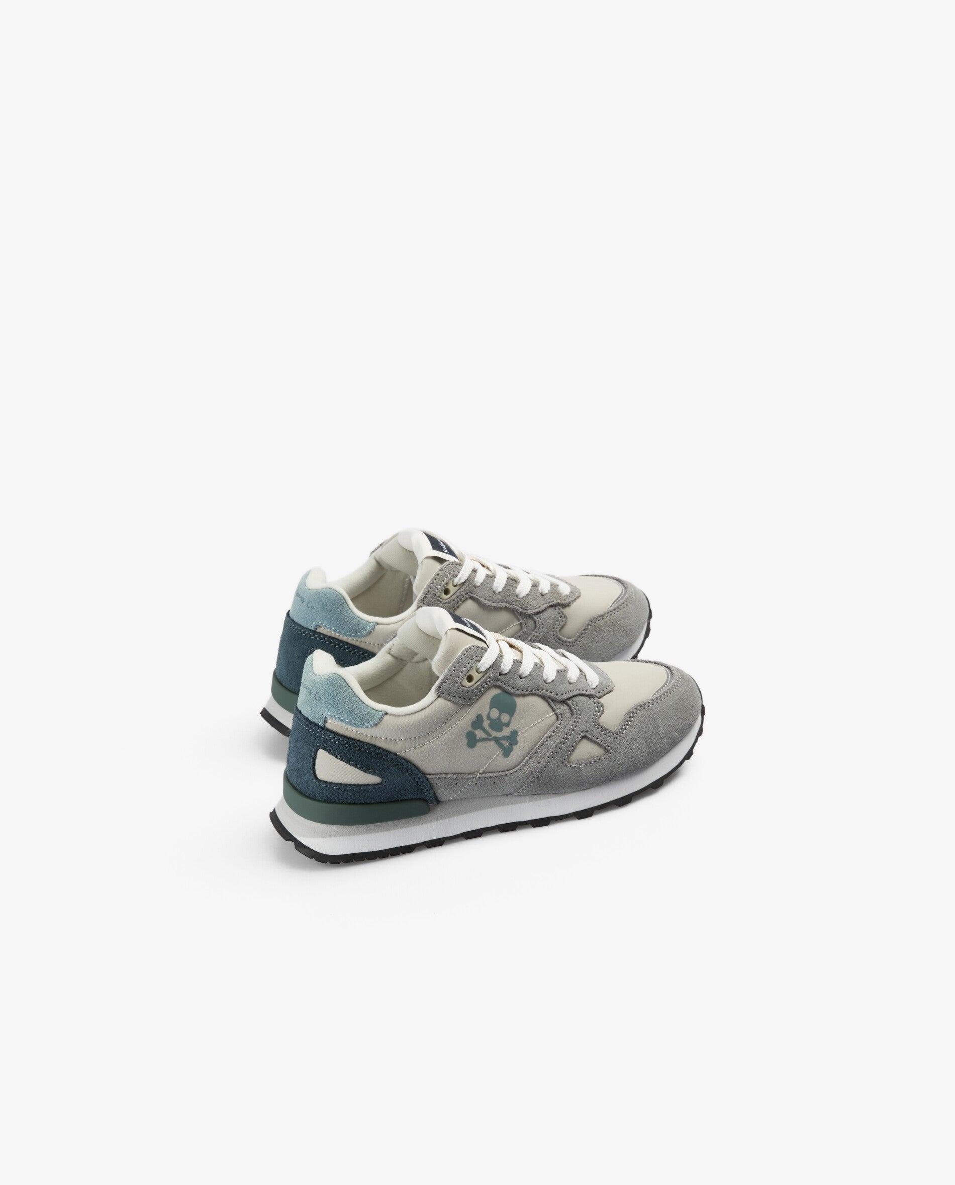 Zapatillas deportivas de niño de corte bajo con suela dentada - Scalpers - Gris claro Gris claro-3