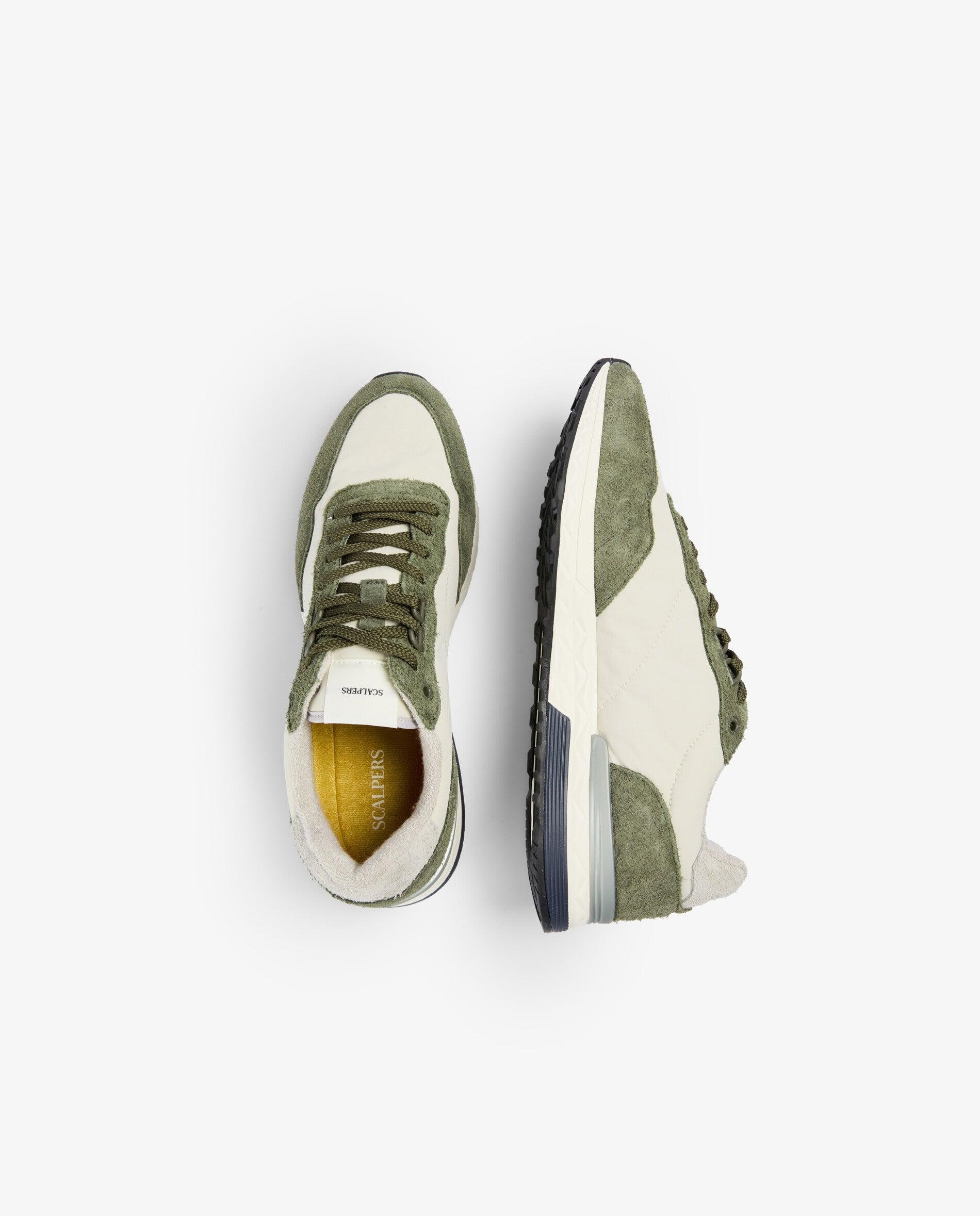Deportivas de hombre combinadas con cierre de cordones - Scalpers - Gris claro Gris claro-8