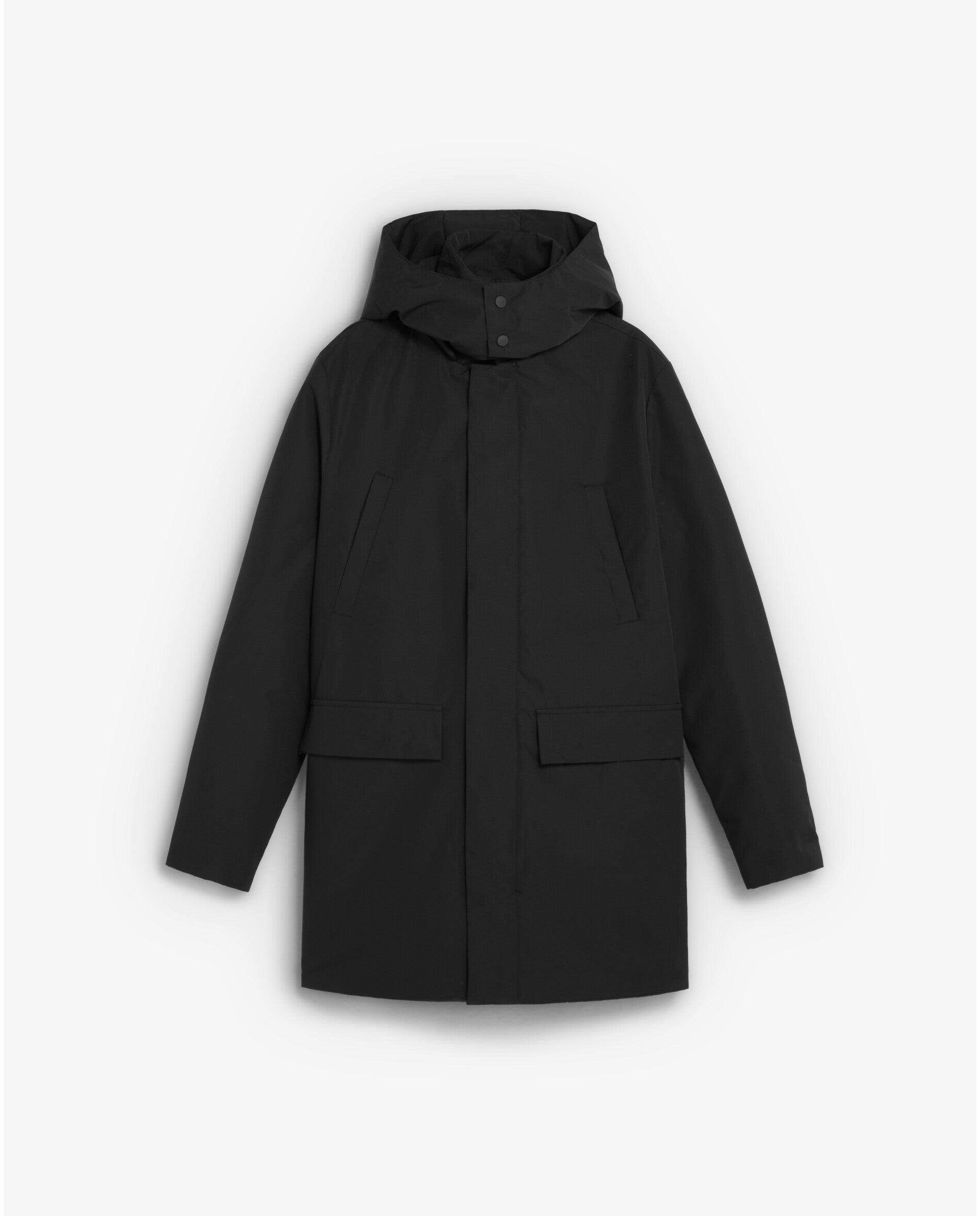Imagen 0 de Parka de hombre waterproof con capucha Antracita