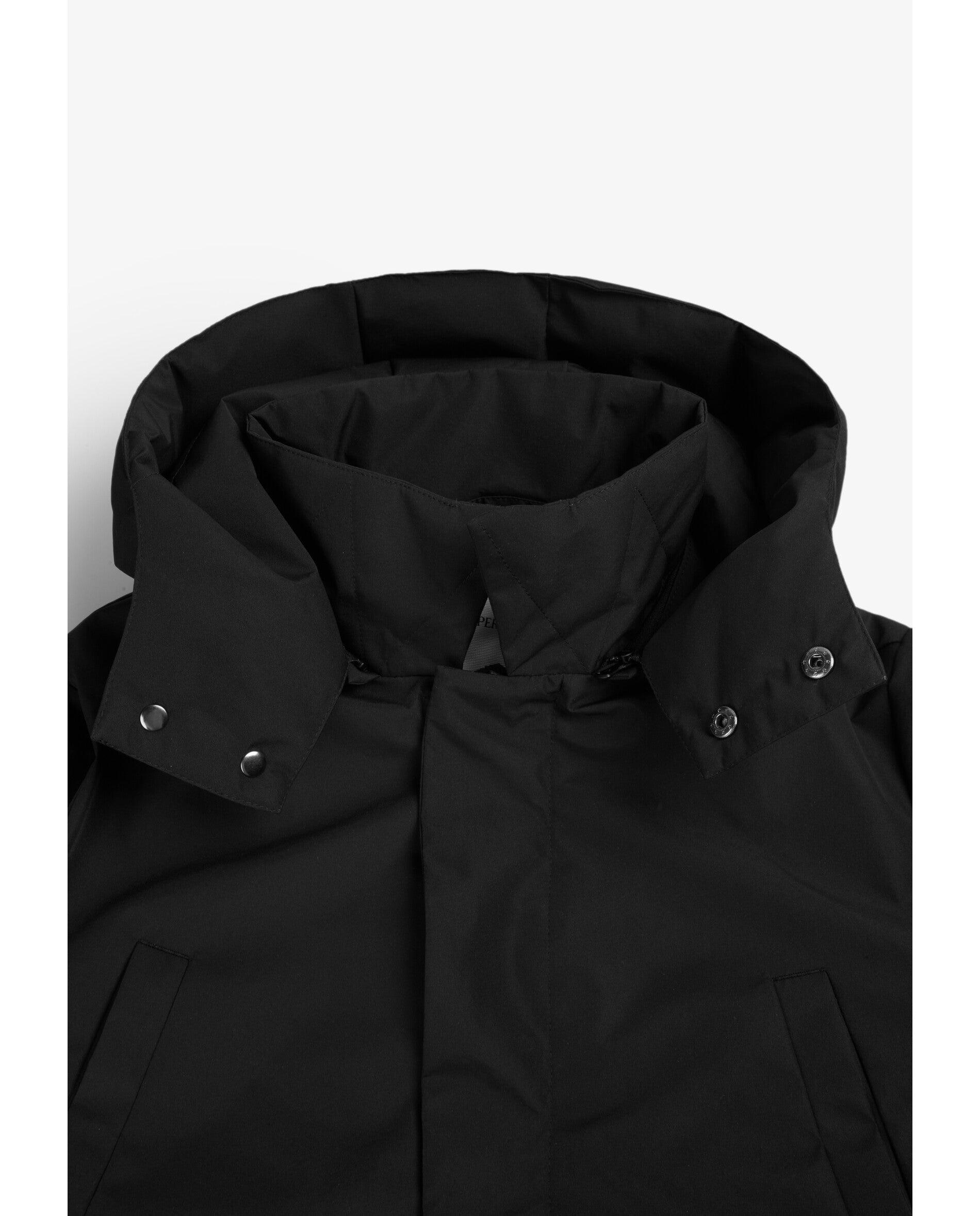 Parka de hombre waterproof con capucha - Scalpers - Antracita Antracita-4