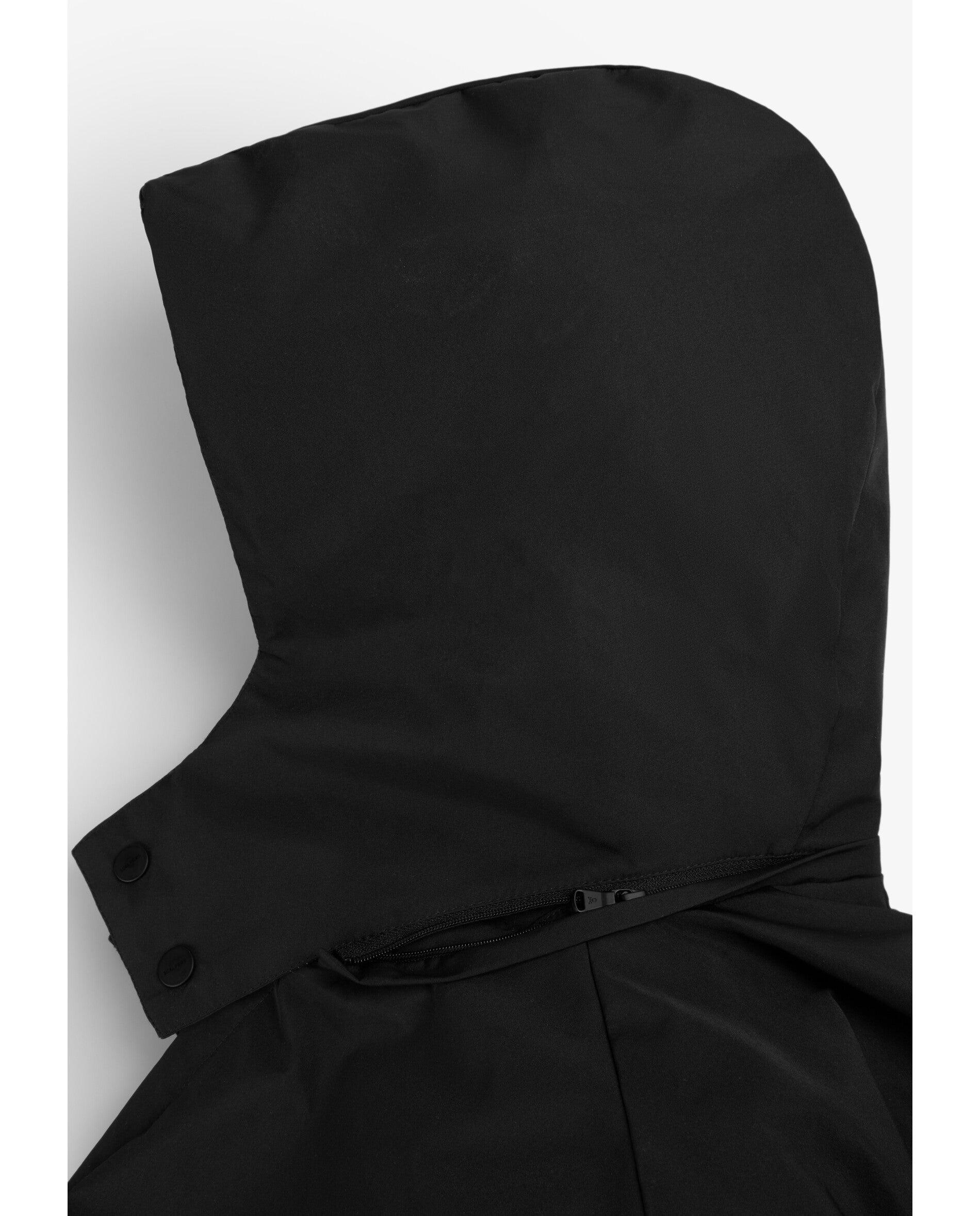 Parka de hombre waterproof con capucha - Scalpers - Antracita Antracita-7