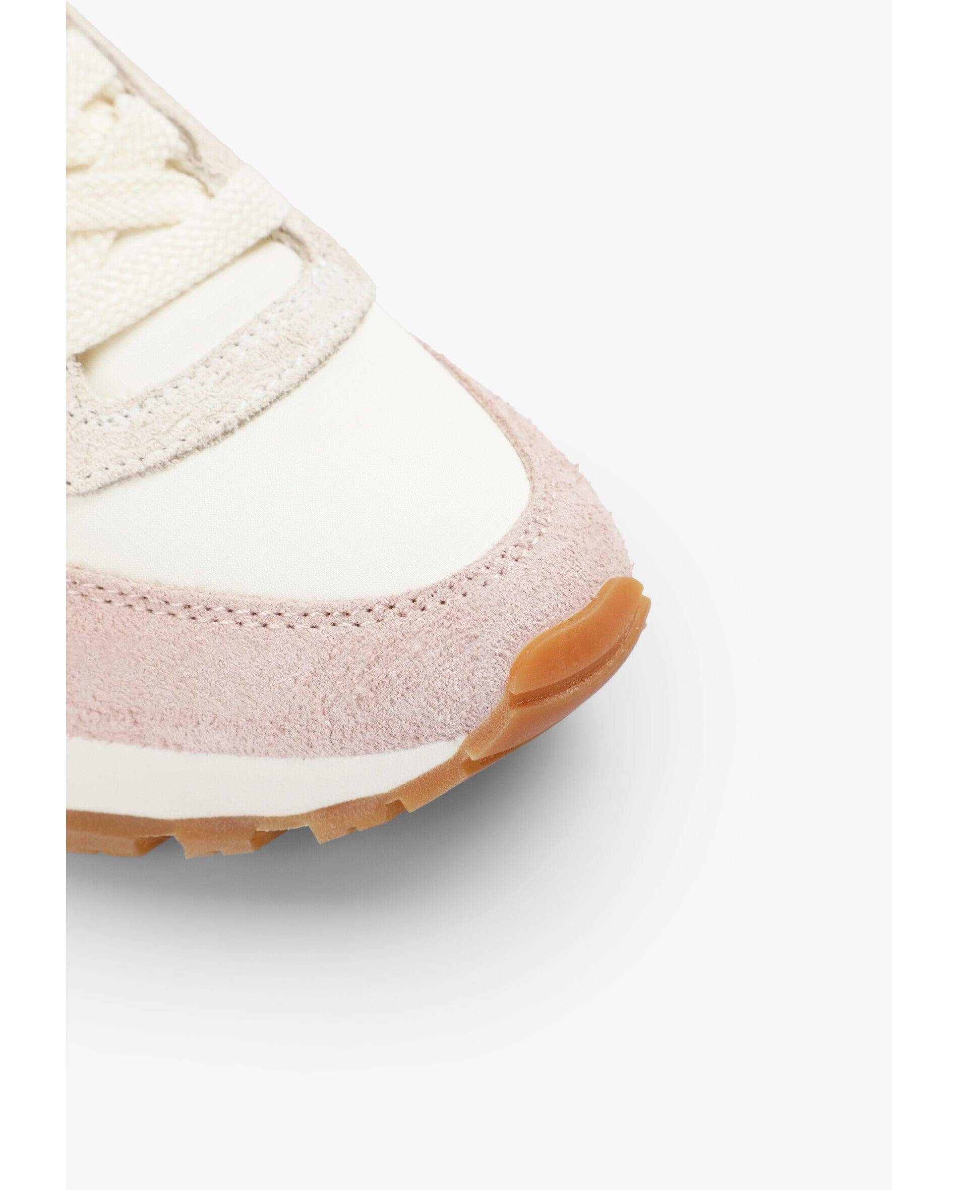 Zapatillas deportivas de niña estilo retro con suela dentada - Scalpers - Blanco / Rosa Blanco / Rosa-5