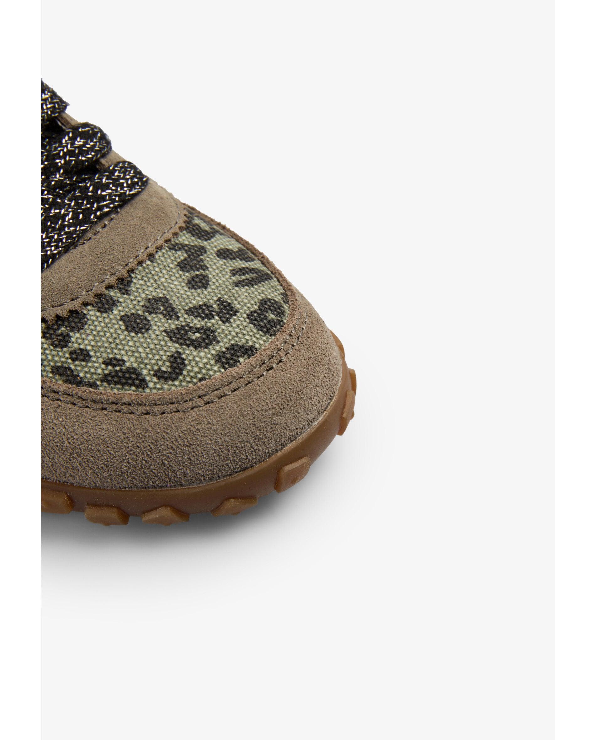 Zapatillas deportivas de niña animal print con detalles en ante - Scalpers - Multicolor Multicolor-5