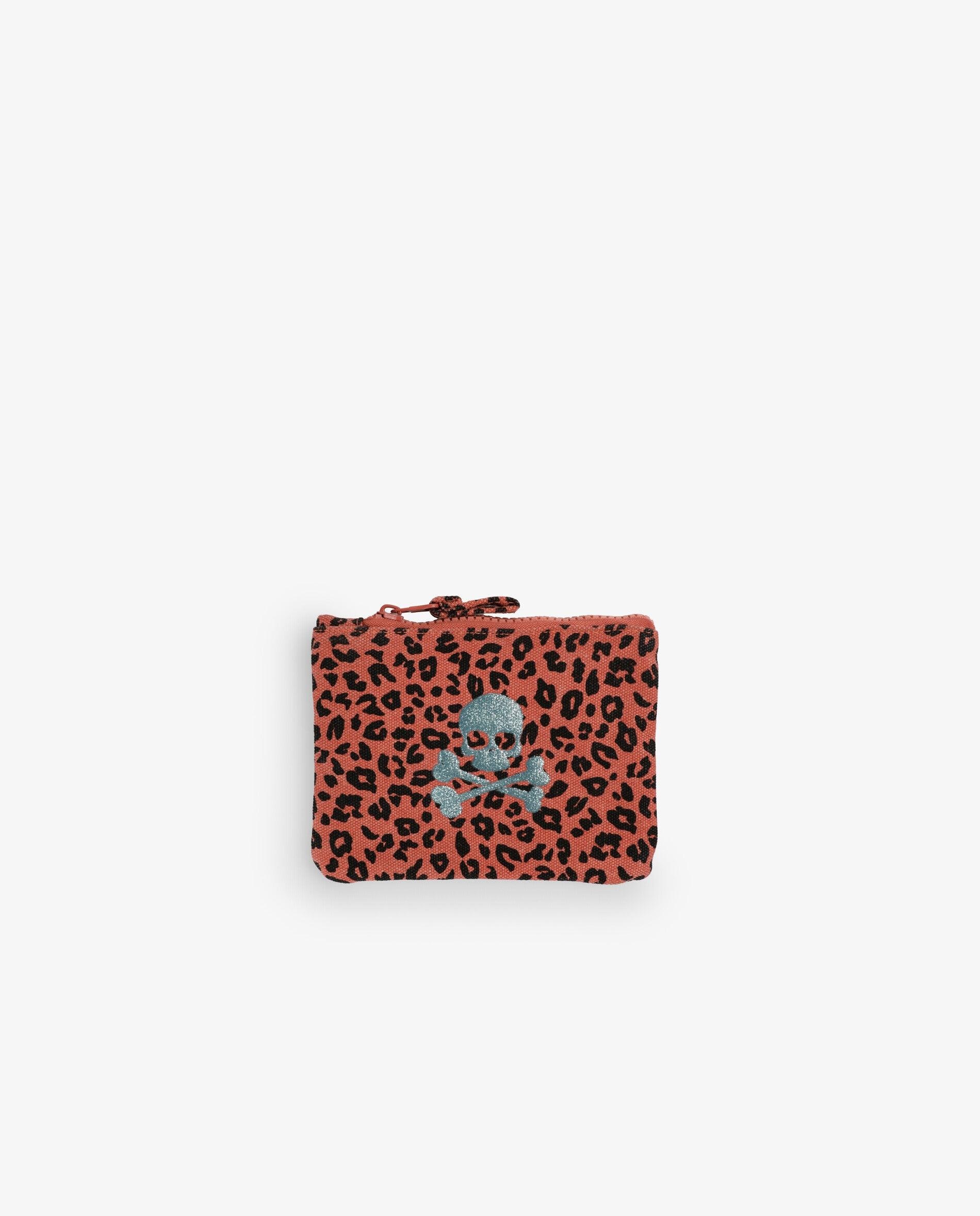 Monedero de niña estampado con cremallera - Scalpers - Coral Coral-1