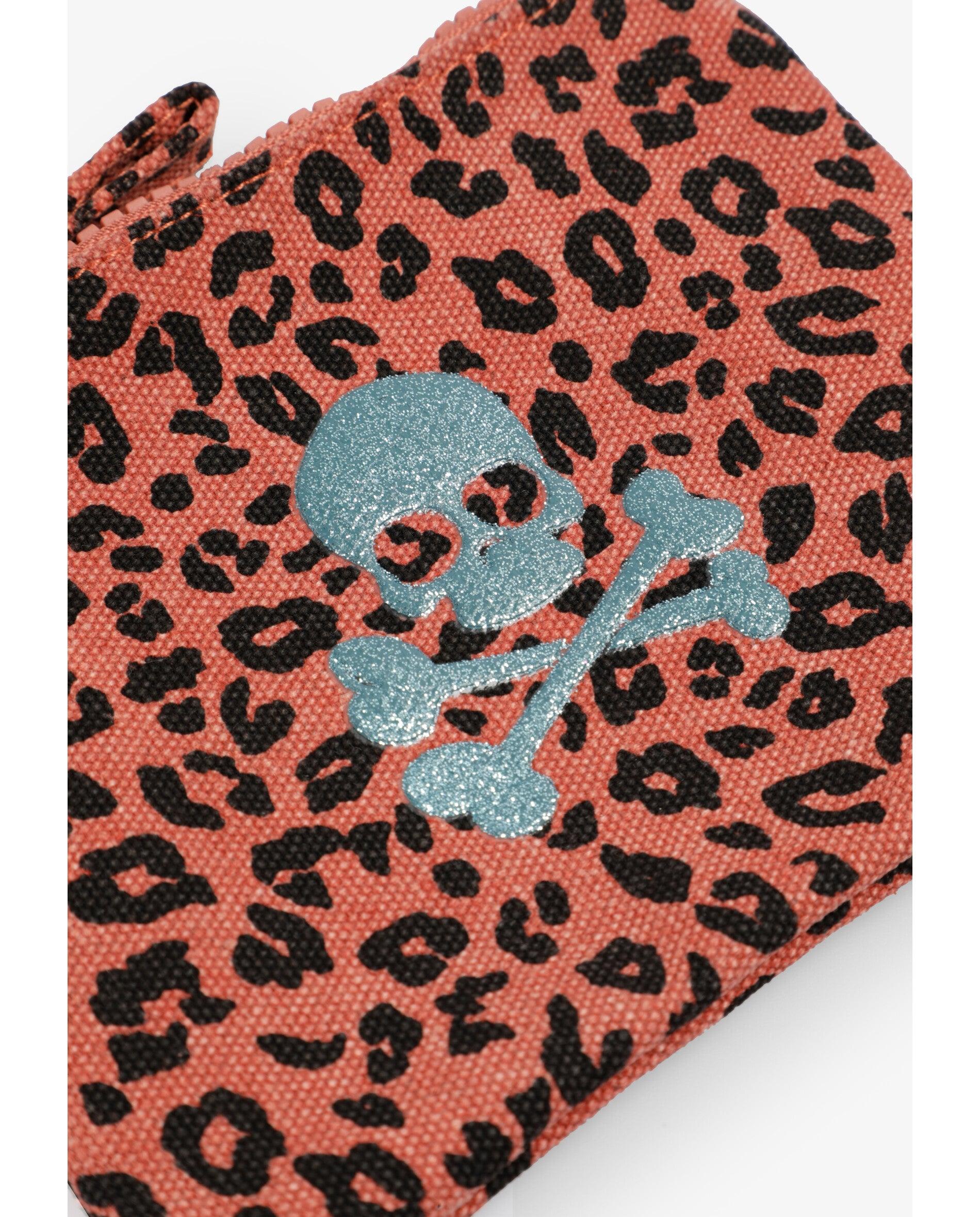 Monedero de niña estampado con cremallera - Scalpers - Coral Coral-4