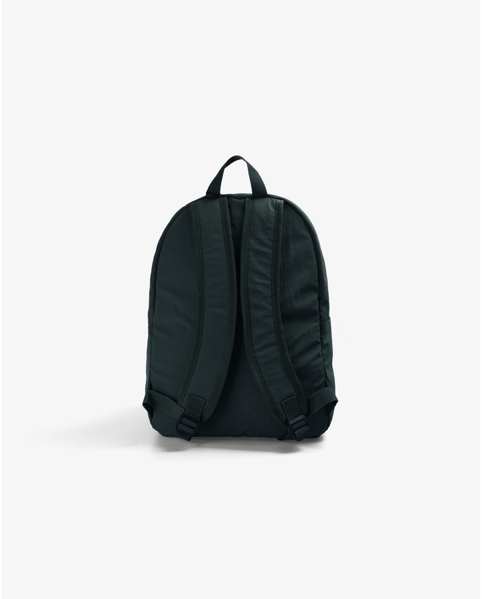 Mochila de niño en tejido técnico con parche engomado - Scalpers - Verde oscuro Verde oscuro-3
