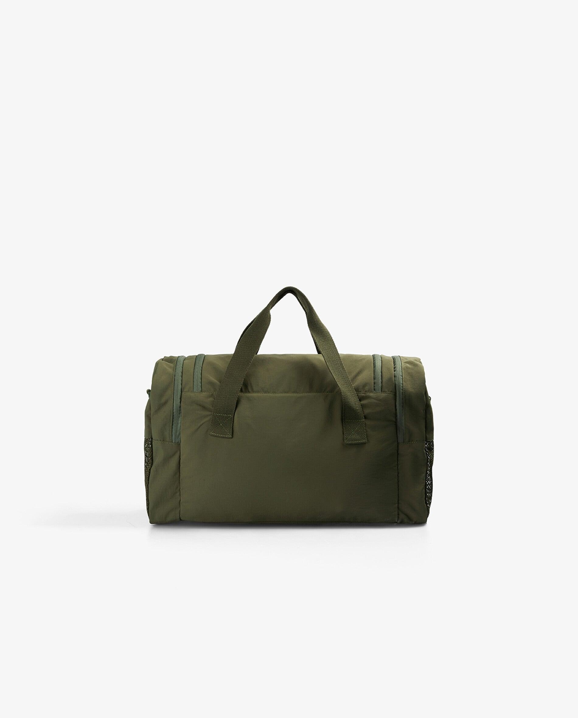 Bolsa de niño deportiva con doble asa superior y asa larga ajustable - Scalpers - Verde militar Verde militar-3