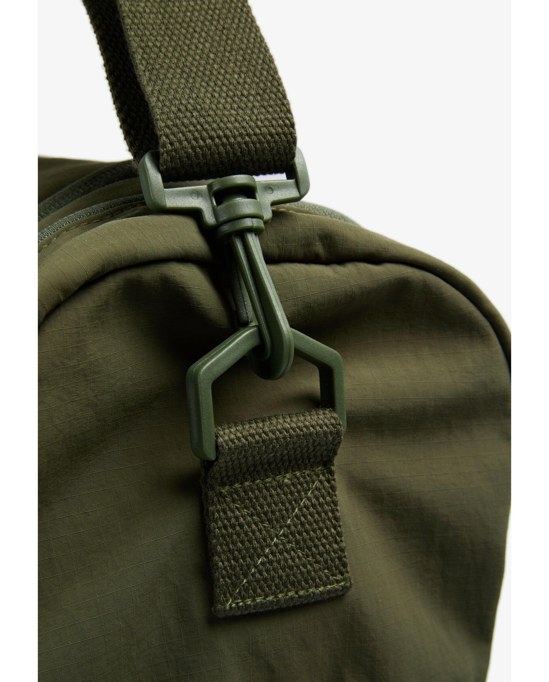 Bolsa de niño deportiva con doble asa superior y asa larga ajustable - Scalpers - Verde militar Verde militar-8
