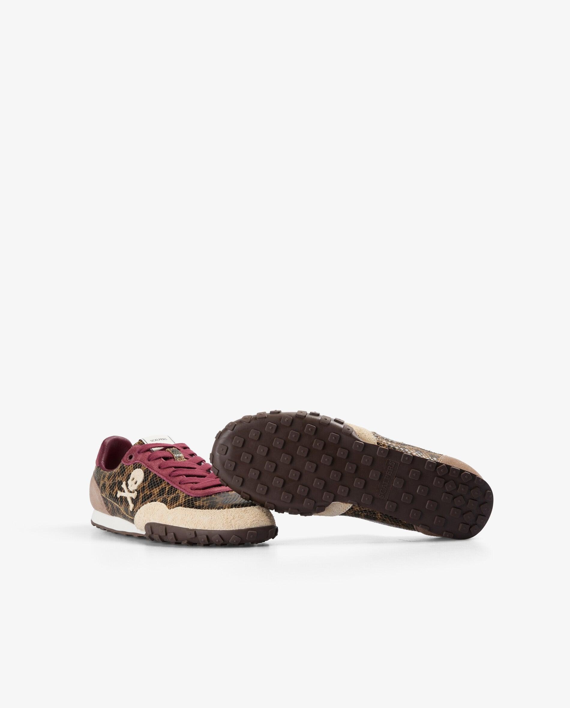 Zapatillas retro de mujer combinadas con suela en relieve - Scalpers - Multicolor Multicolor-2