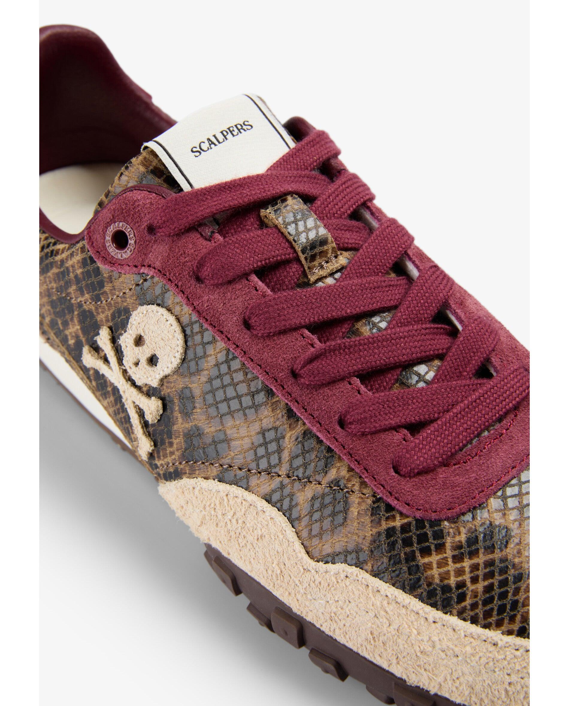 Zapatillas retro de mujer combinadas con suela en relieve - Scalpers - Multicolor Multicolor-4