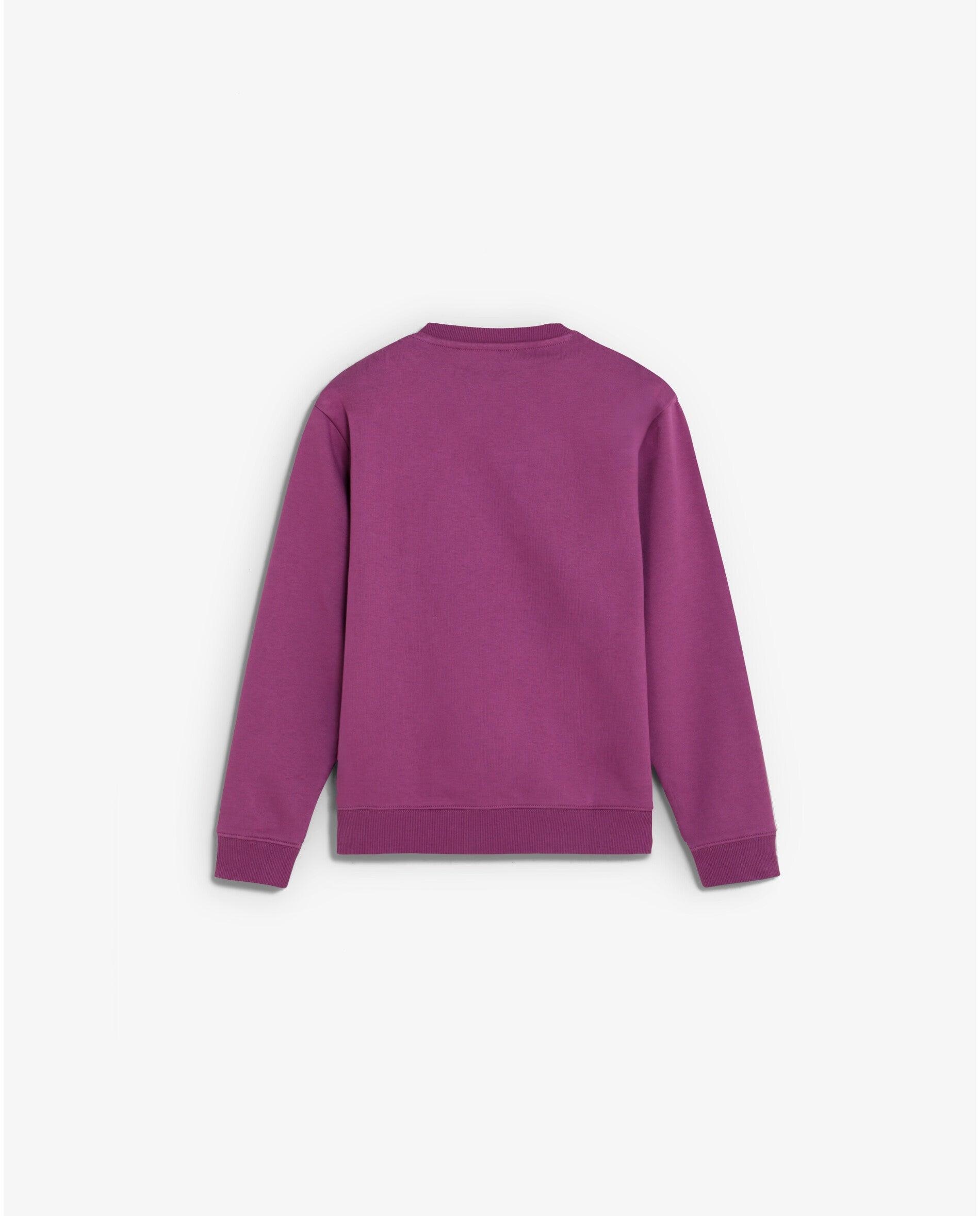 Imagen 2 de Sudadera de niña regular fit con calavera frontal - Scalpers - Malva Malva