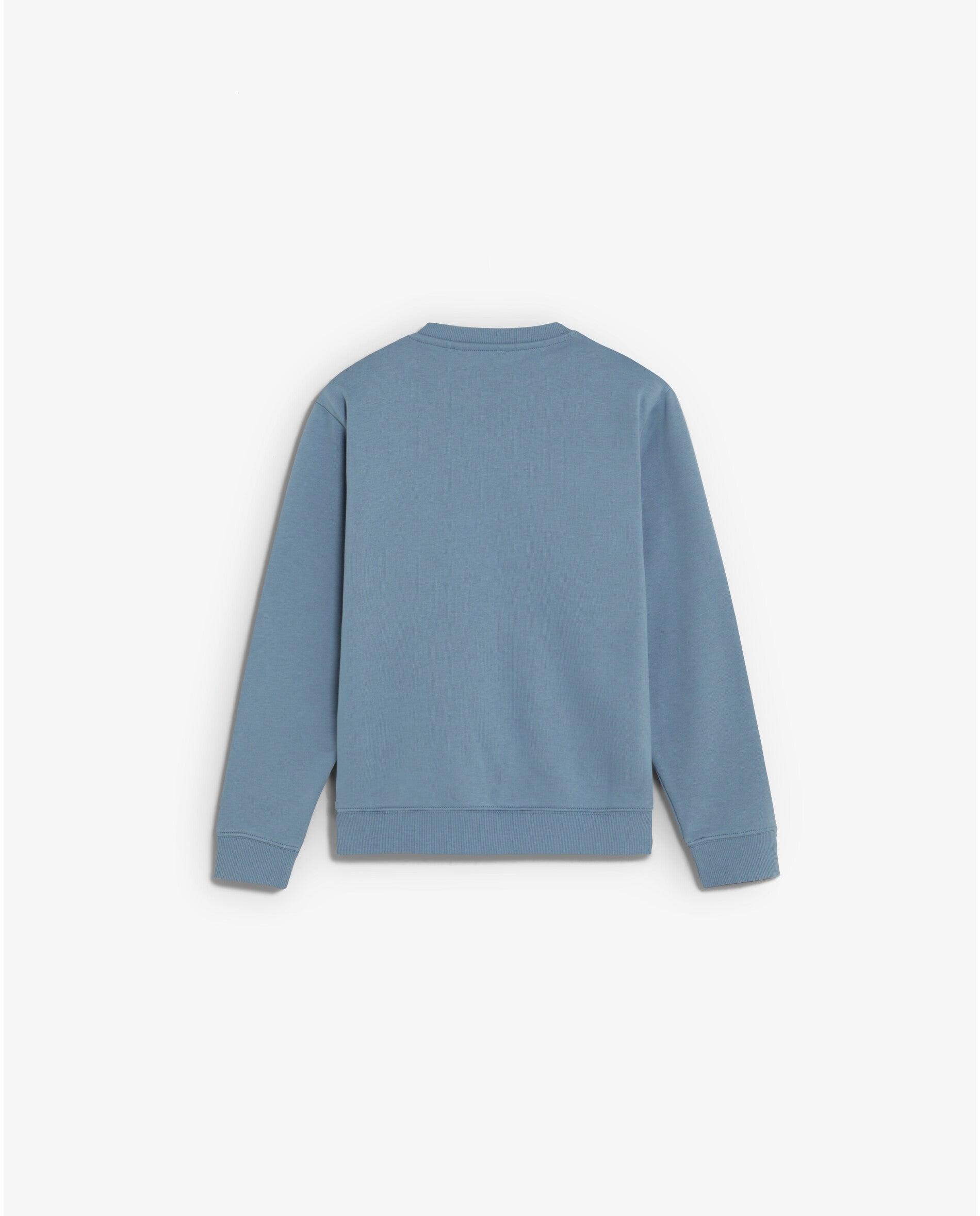 Imagen 2 de Sudadera de niña regular fit con calavera frontal - Scalpers - Azul Azul