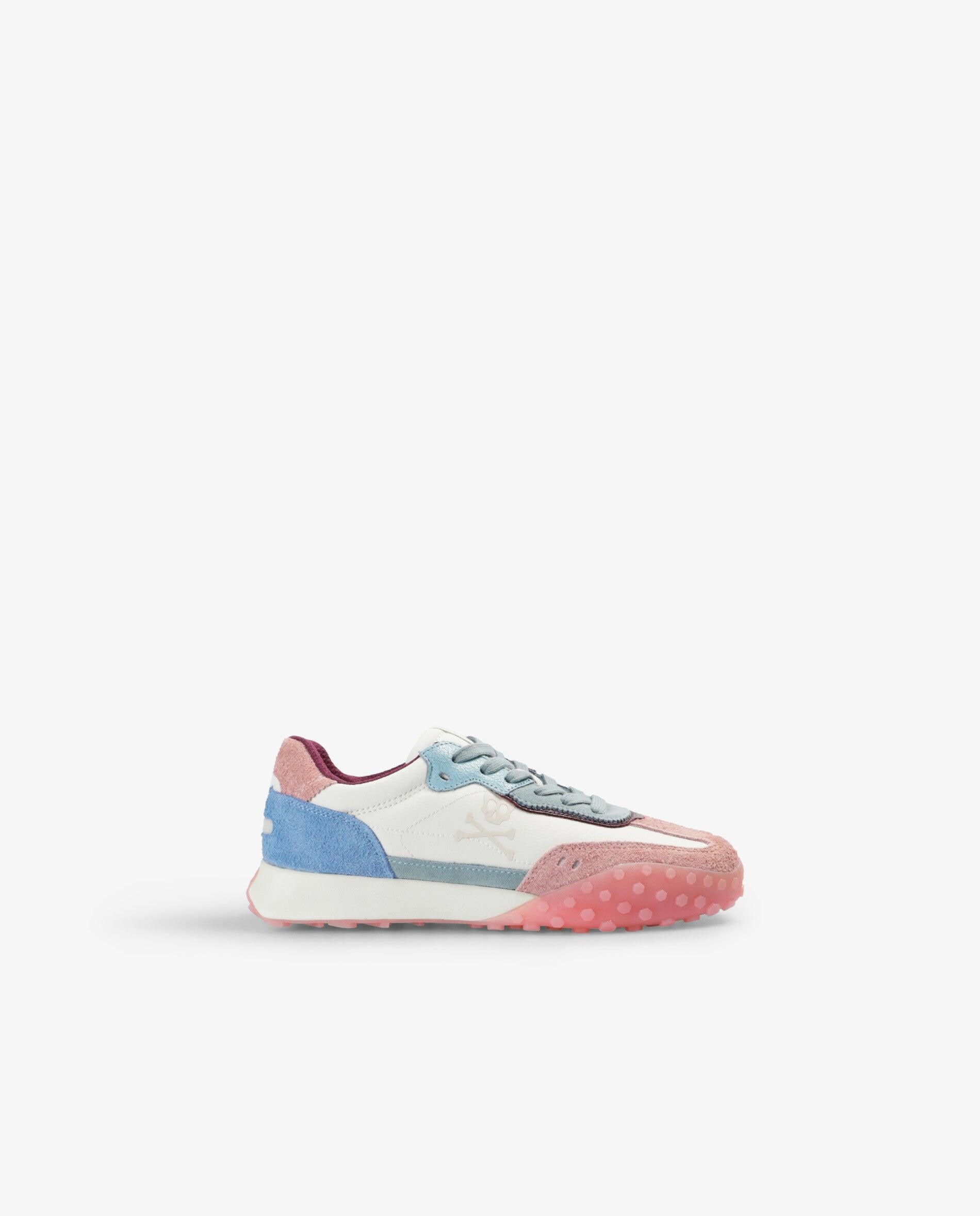 Zapatillas retro de mujer bajas con piezas a contraste - Scalpers - Multicolor Multicolor-1