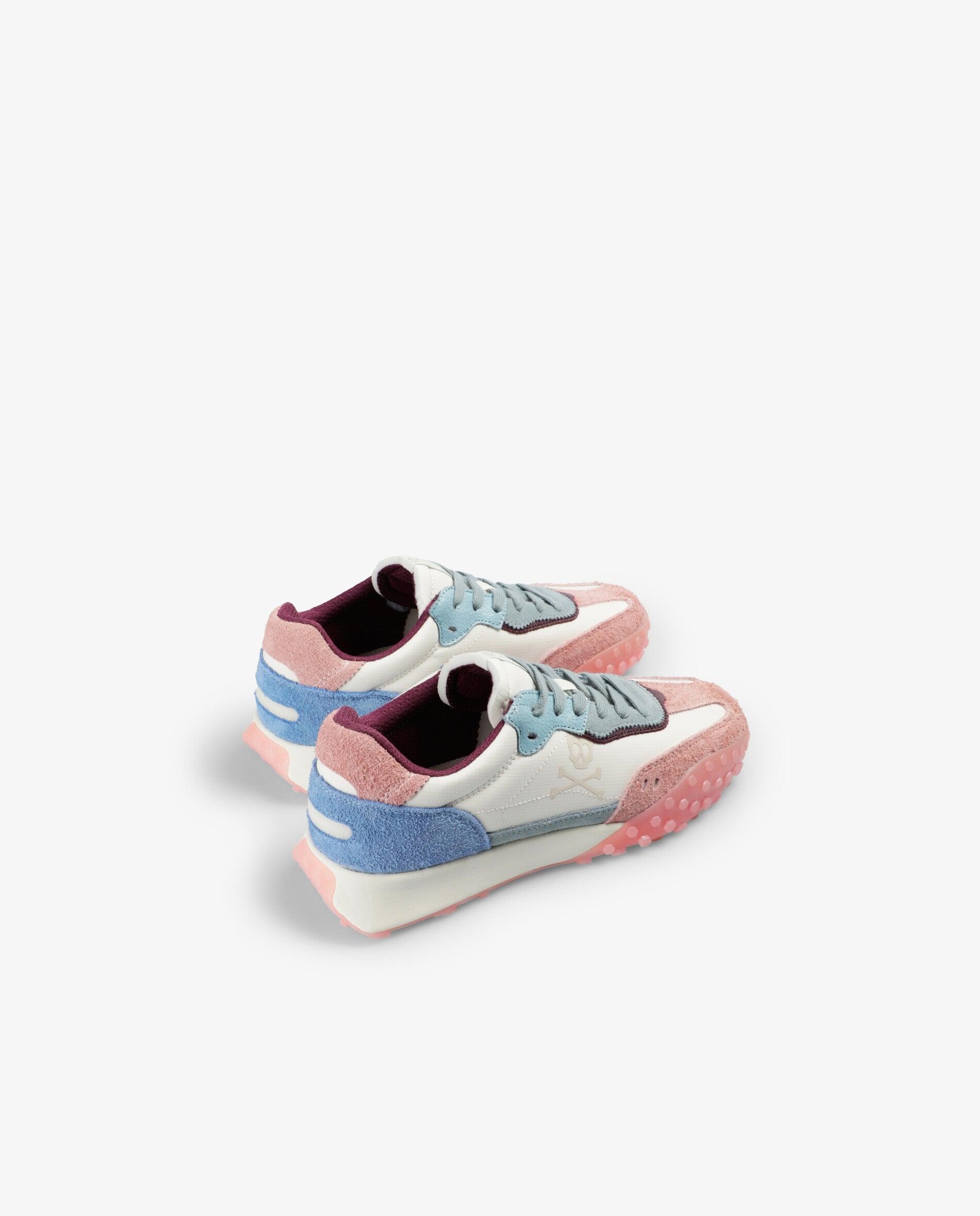 Zapatillas retro de mujer bajas con piezas a contraste - Scalpers - Multicolor Multicolor-2