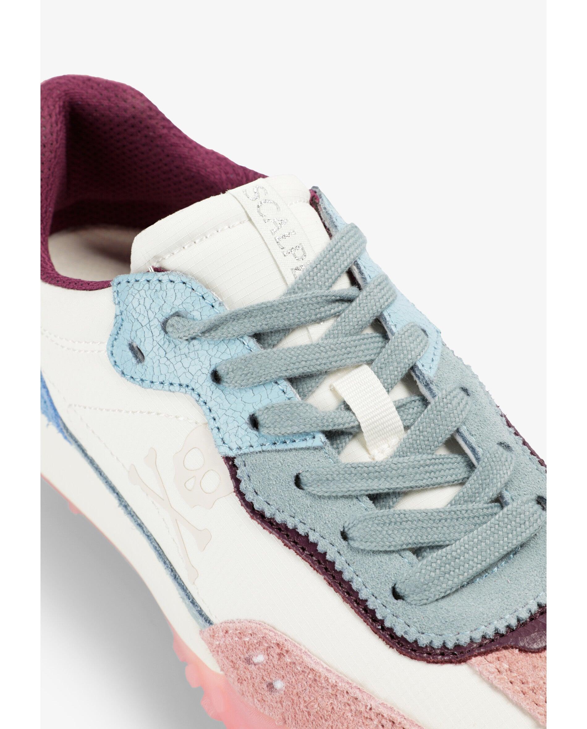 Zapatillas retro de mujer bajas con piezas a contraste - Scalpers - Multicolor Multicolor-6