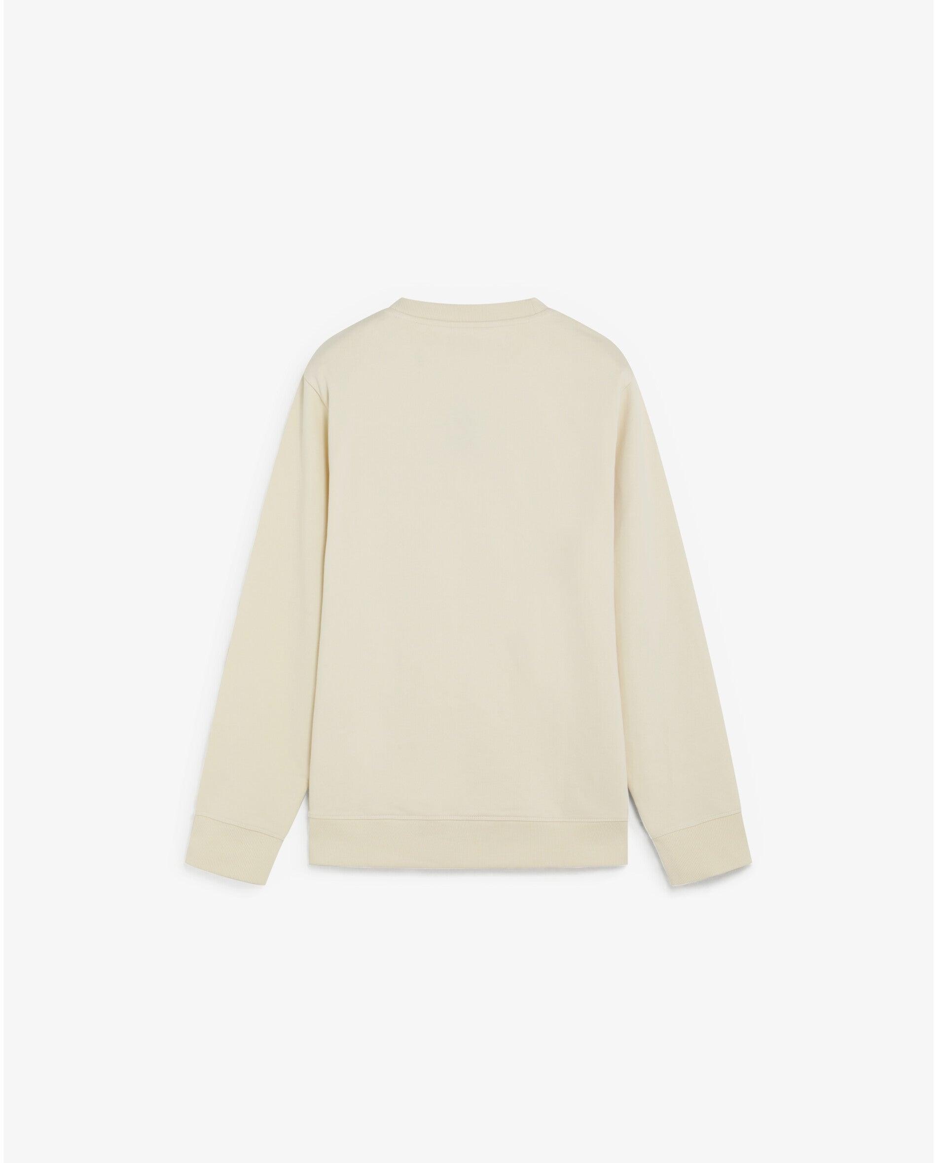 Sudadera de hombre regular fit con cuello redondo - Scalpers - Crema Crema-2