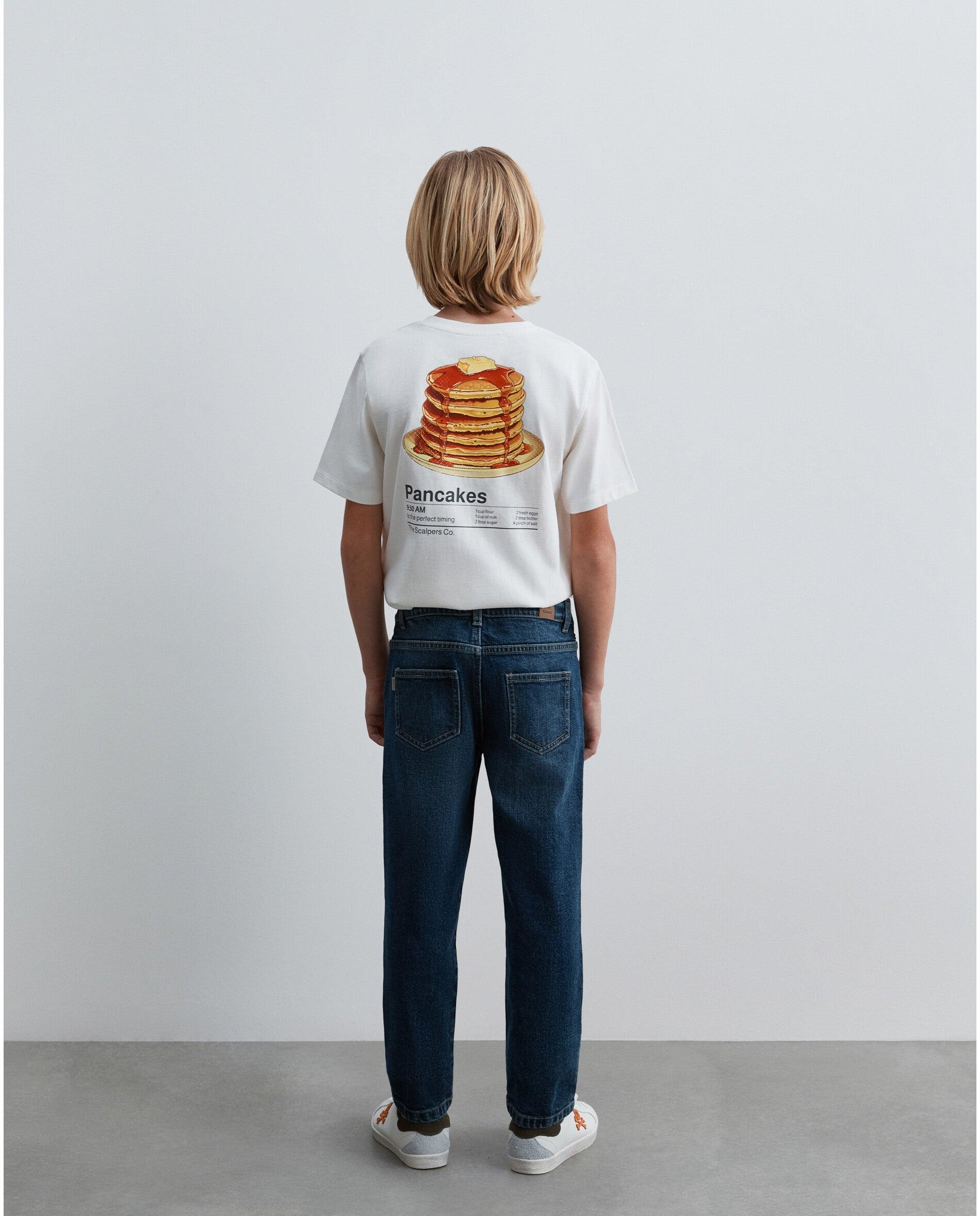 Vaquero de niño slim fit con trabillas en la cintura - Scalpers - Tejano Tejano-3