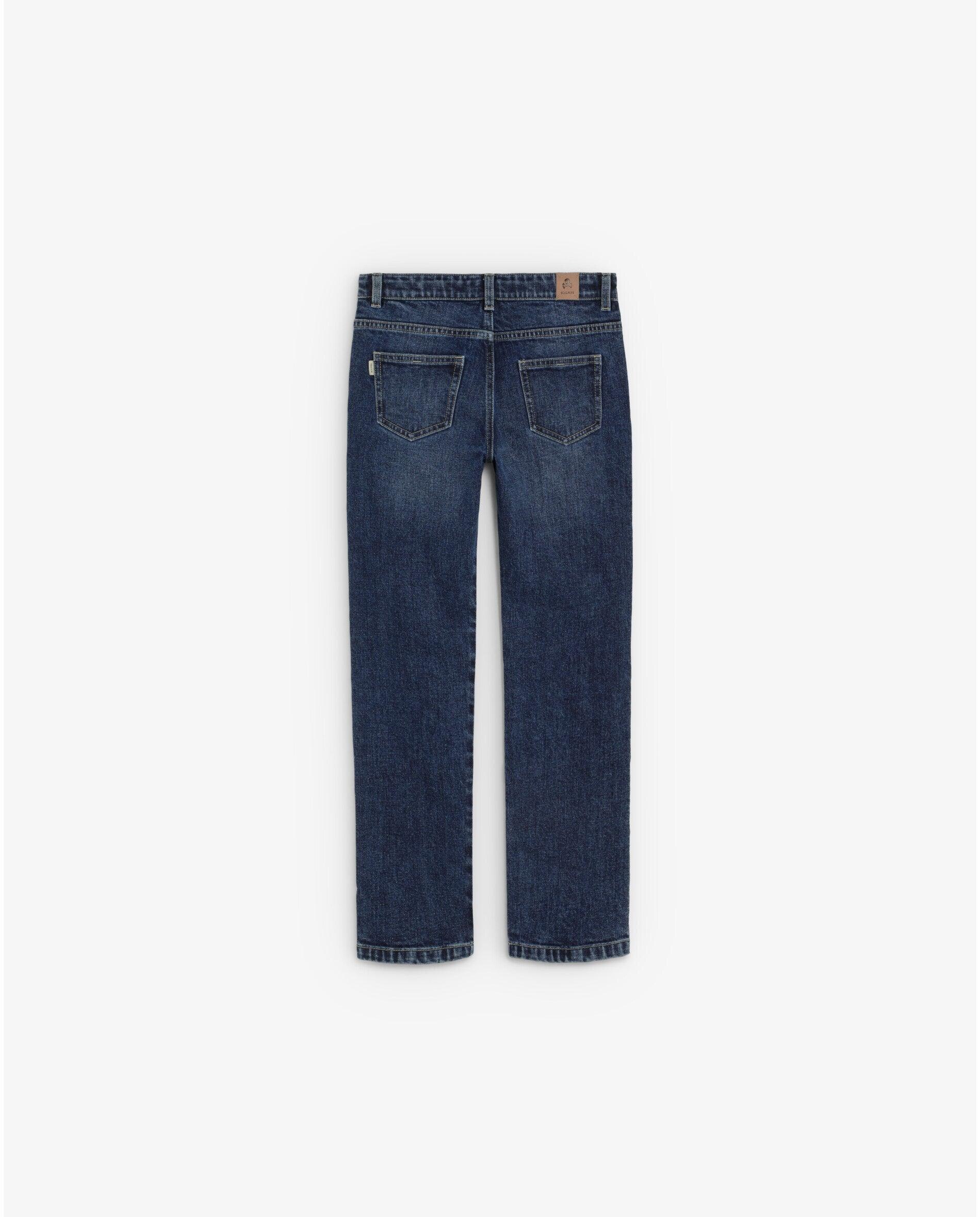 Vaquero de niño slim fit con trabillas en la cintura - Scalpers - Tejano Tejano-6