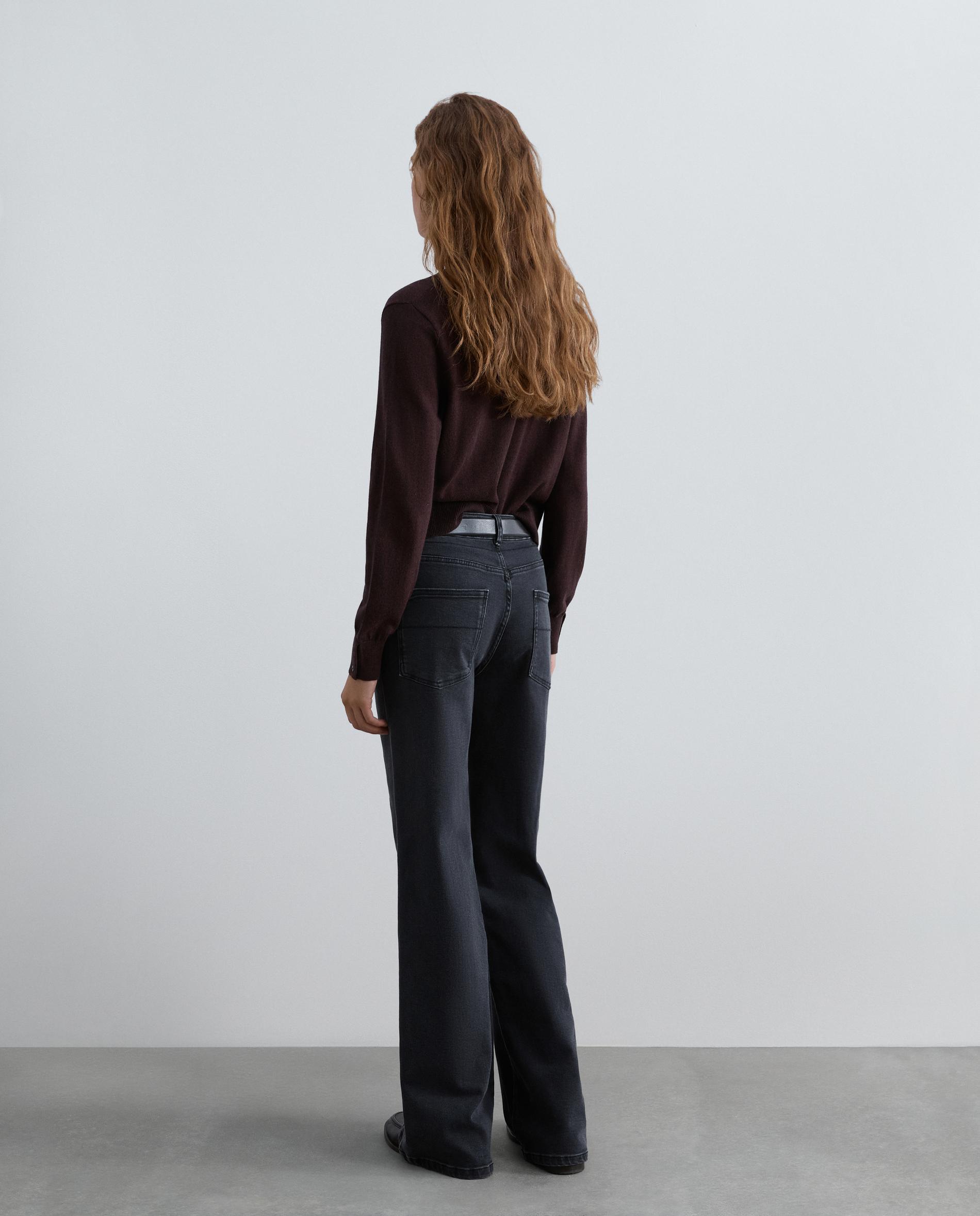Vaquero de mujer boocut cinco bolsillos - Scalpers - Negro Negro-3