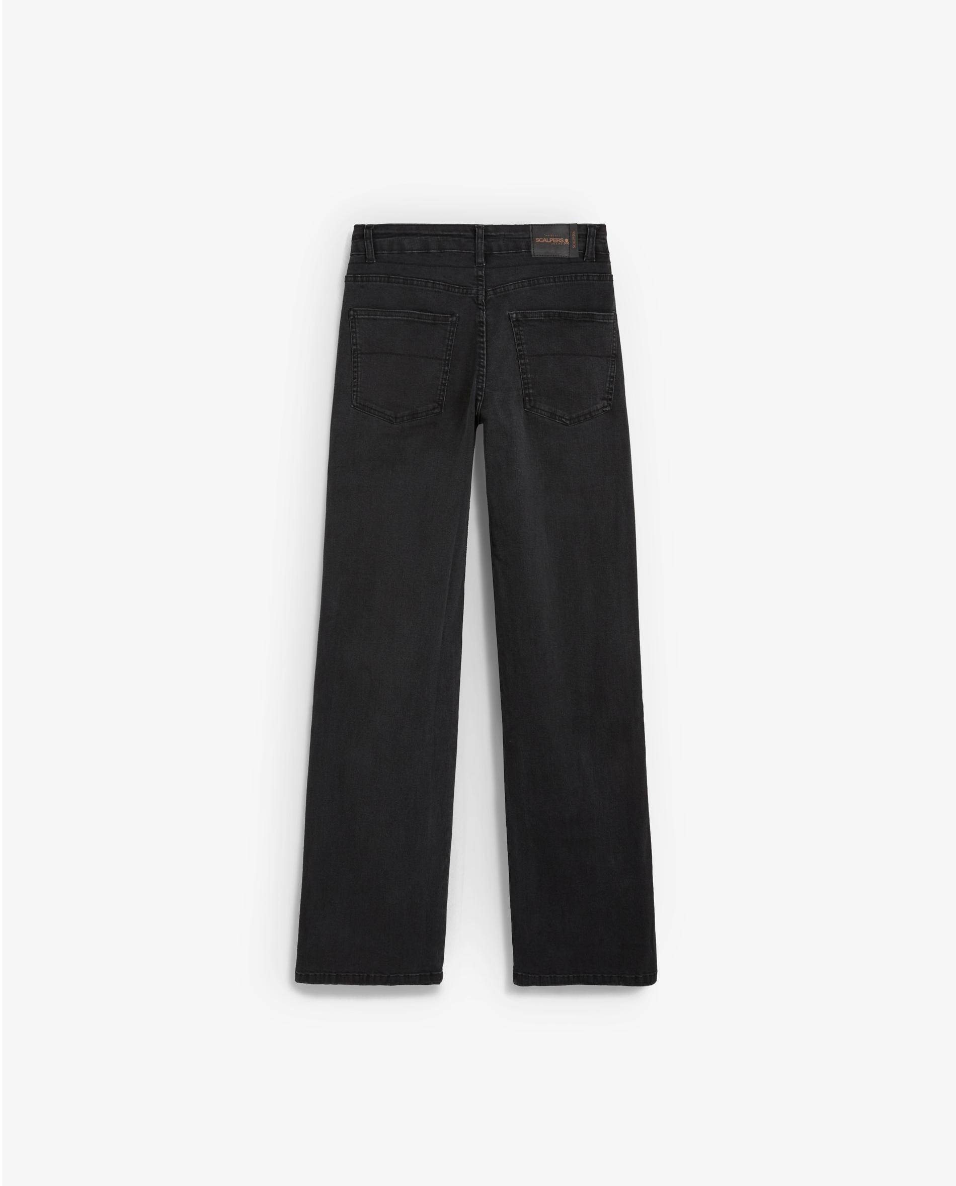 Vaquero de mujer boocut cinco bolsillos - Scalpers - Negro Negro-4