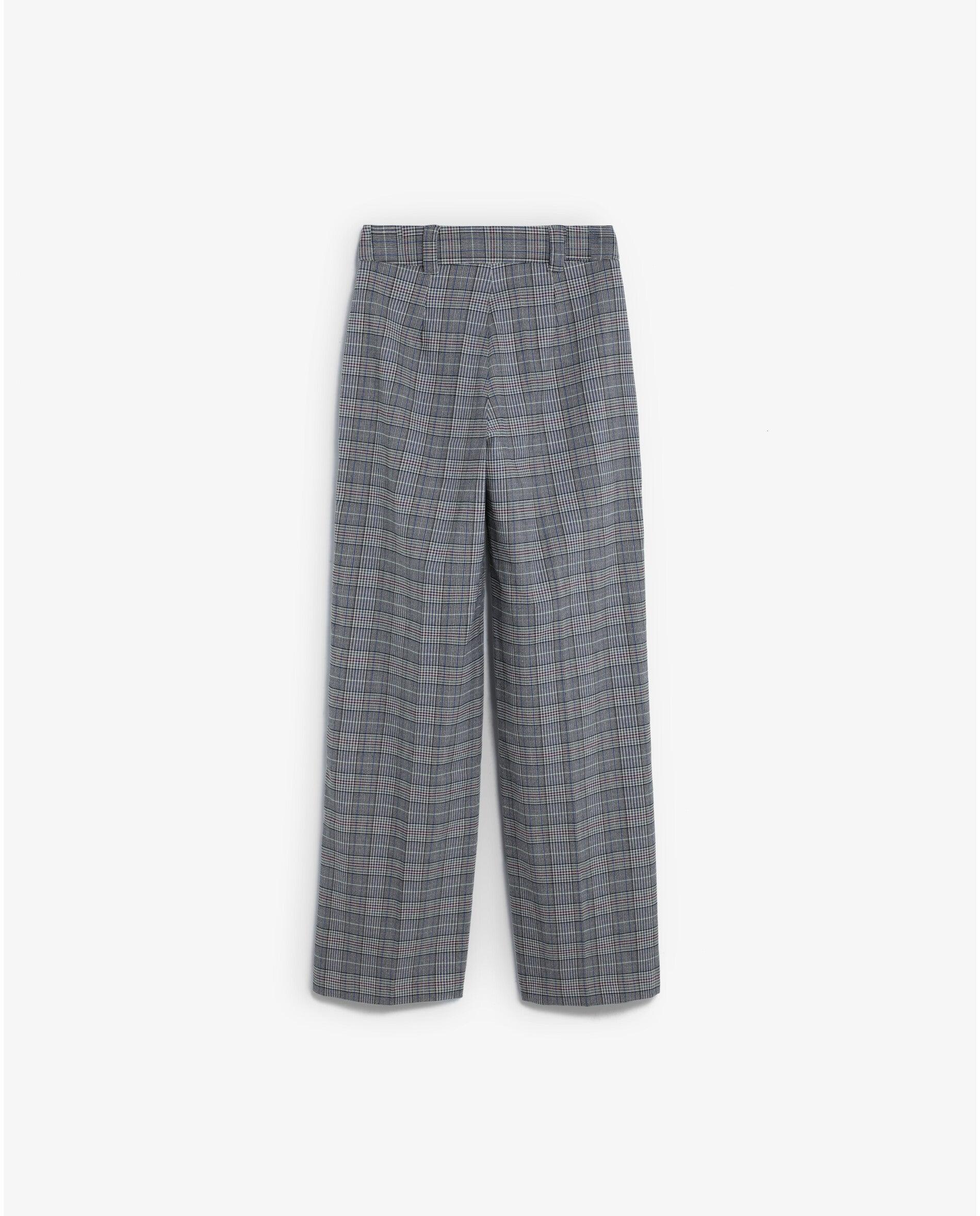 Imagen 6 de Pantalón recto de mujer con estampado de rayas - Scalpers - Azul Azul