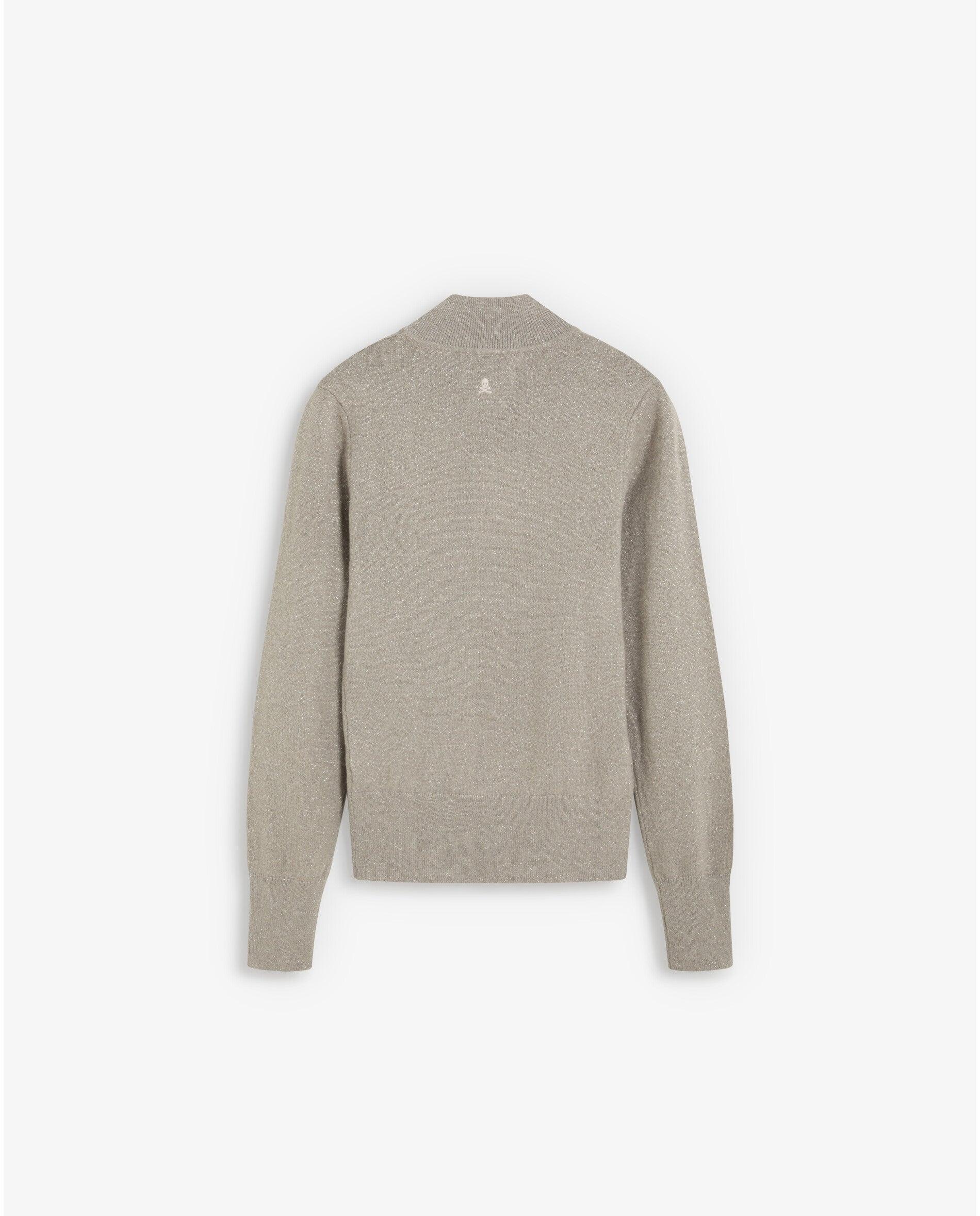 Jersey de mujer de corte recto y cuello perkins - Scalpers - Piedra Piedra-2