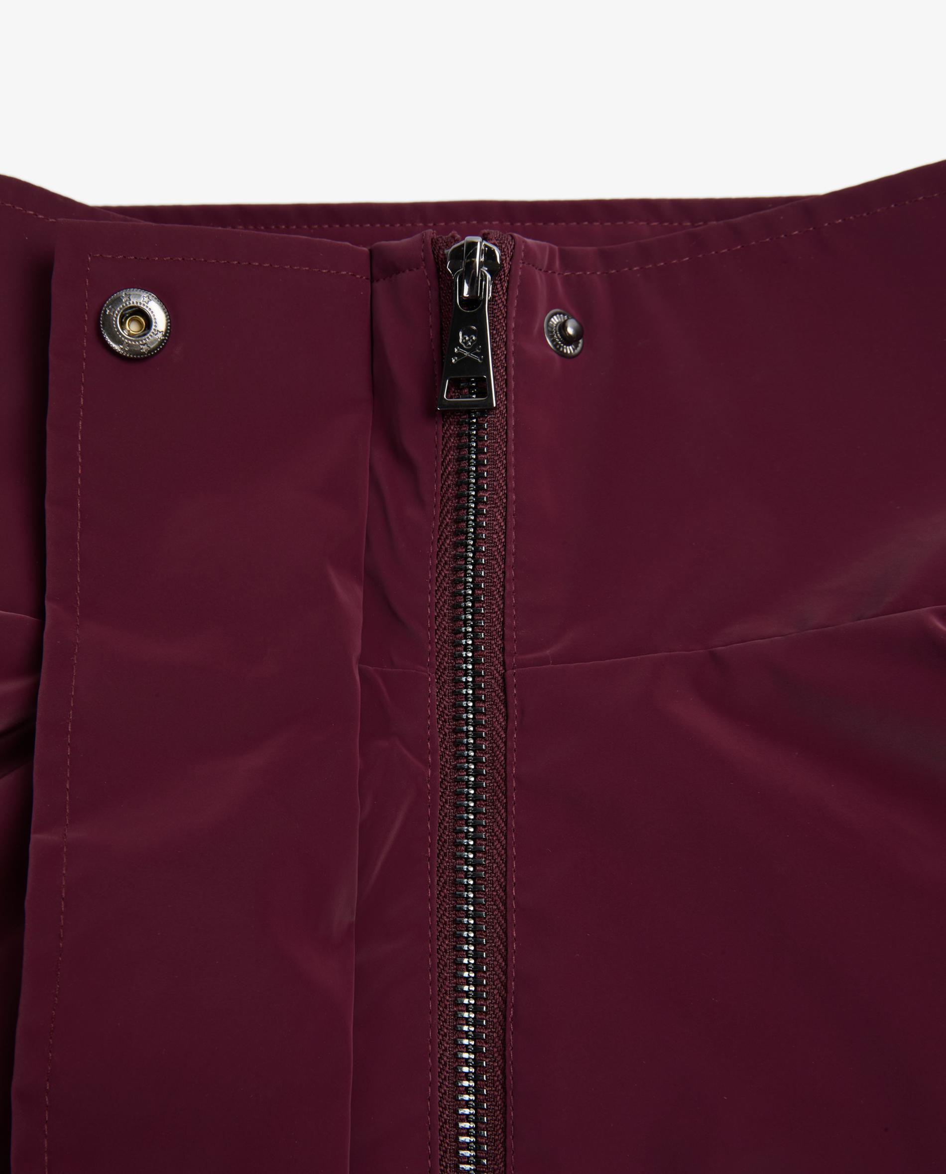 Chaqueta de mujer en tejido impermeable con capucha - Scalpers - Cereza Cereza-6