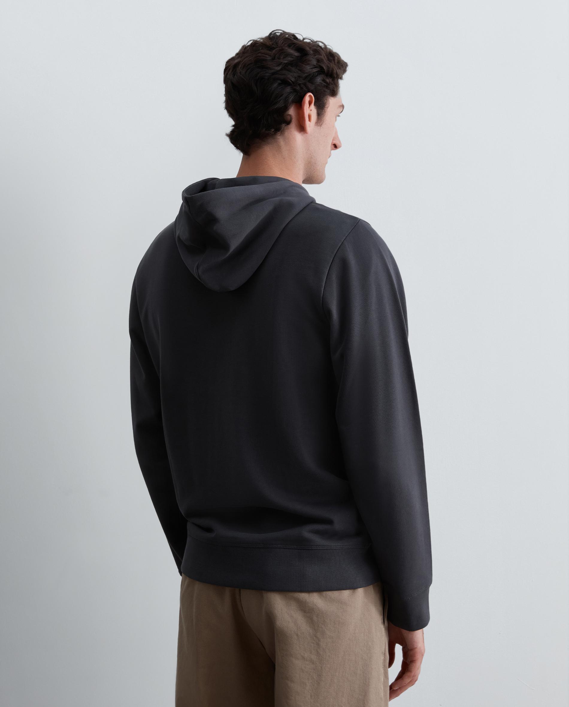 Sudadera con capucha de hombre regular fit con bolsillo canguro - Scalpers - Antracita Antracita-2